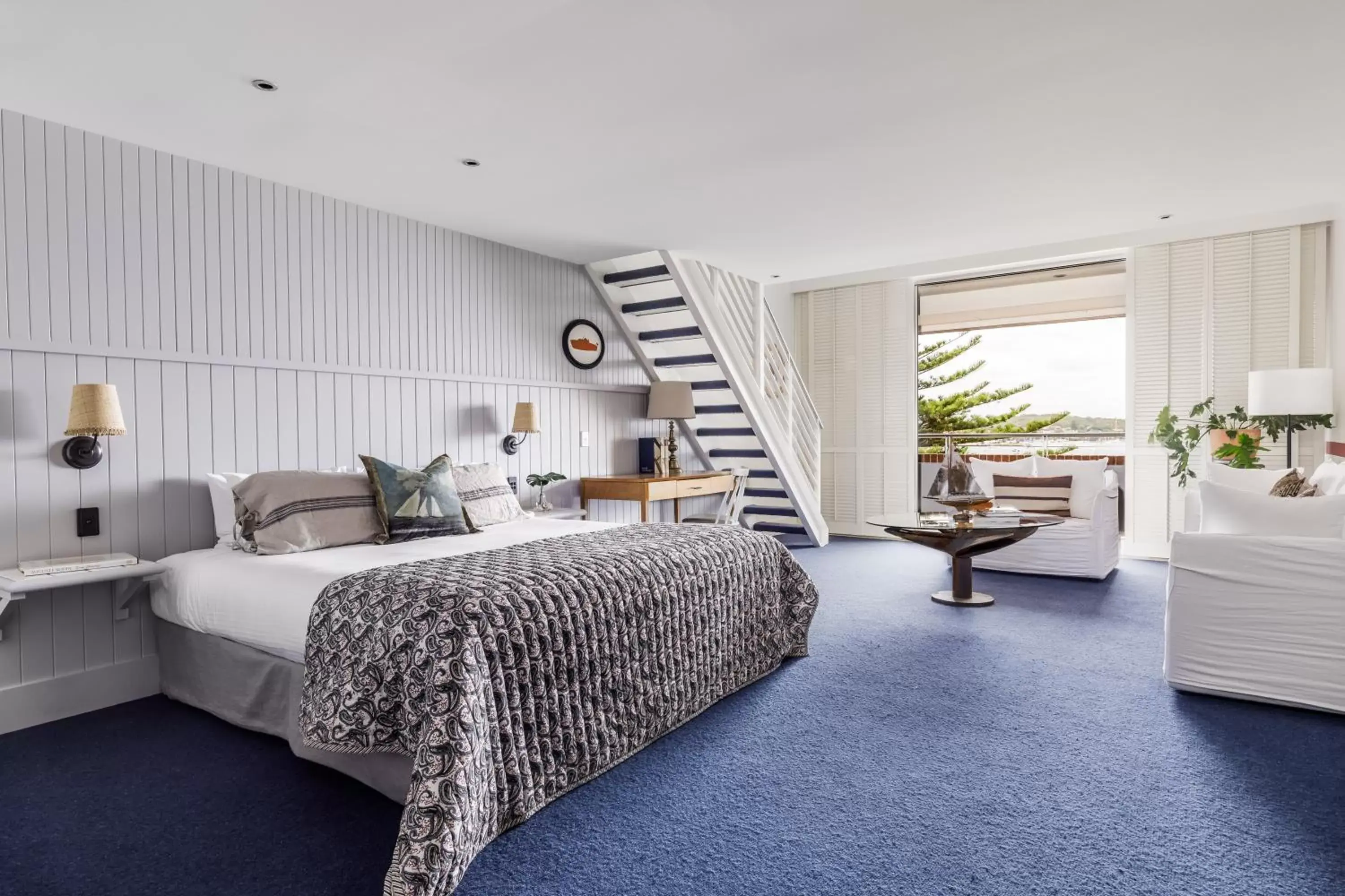 Bed in Watsons Bay Boutique Hotel