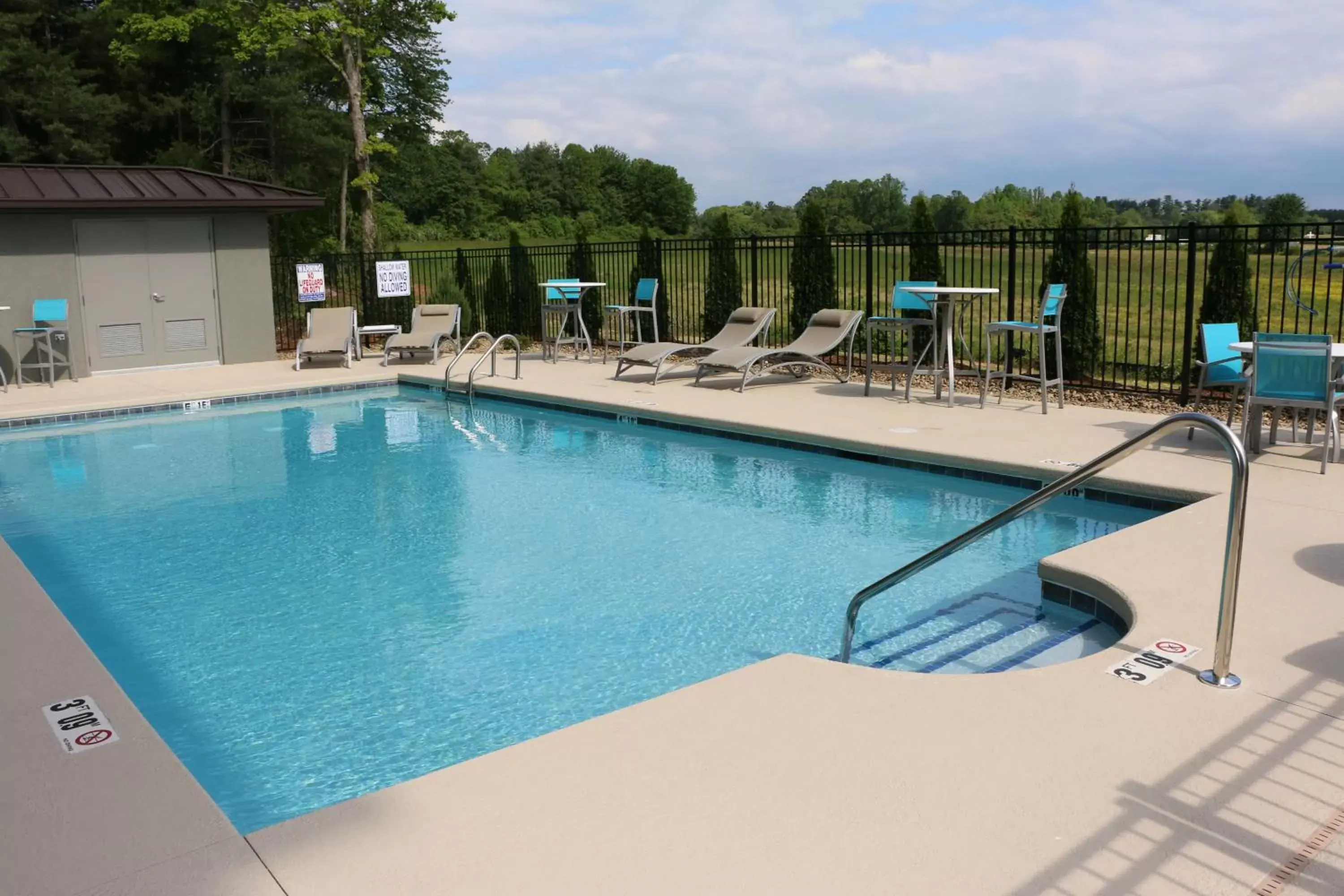 Swimming Pool in Holiday Inn Express & Suites - Hendersonville SE - Flat Rock, an IHG Hotel