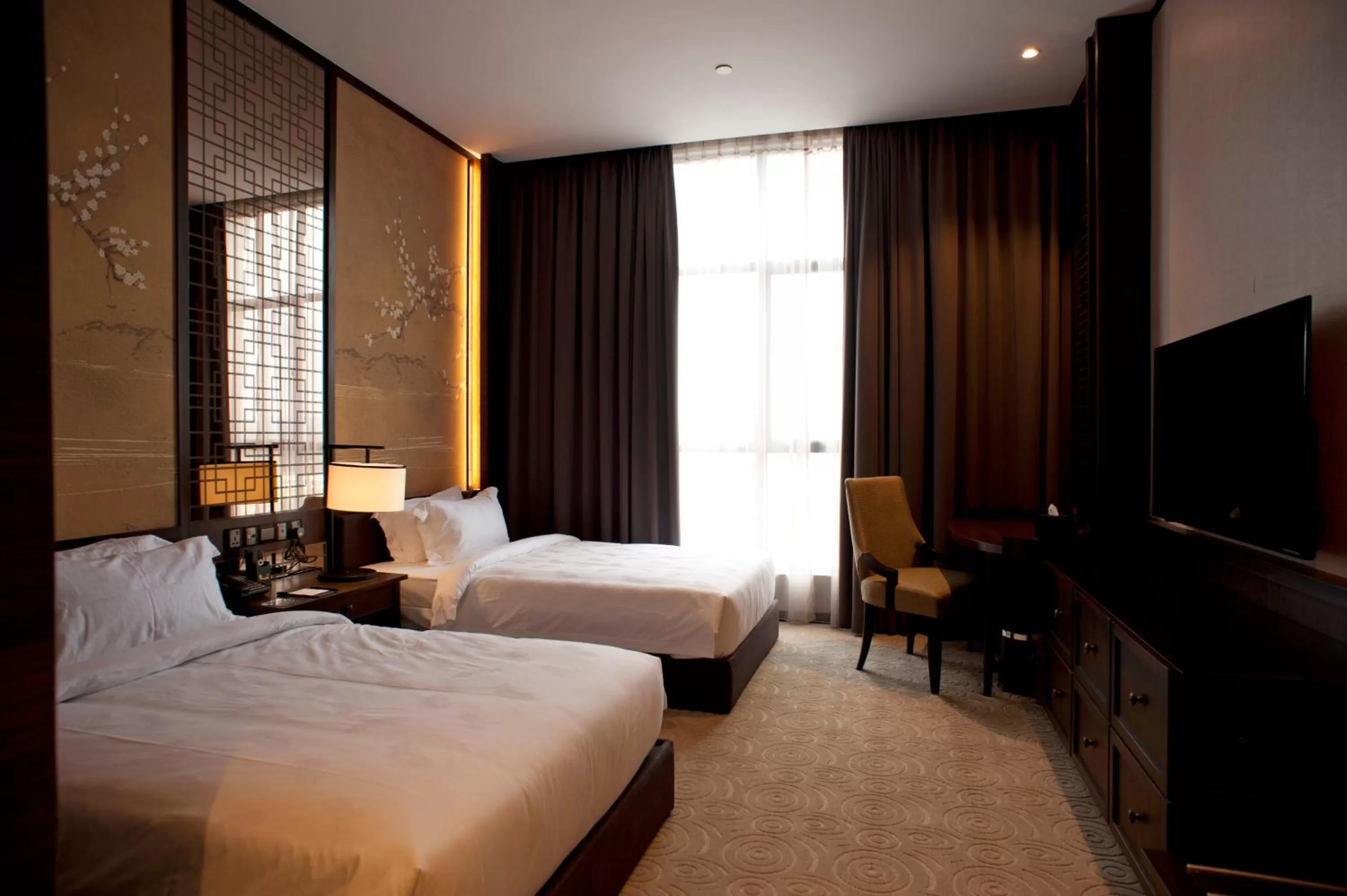 Bed in Vangohh Eminent Hotel & Spa