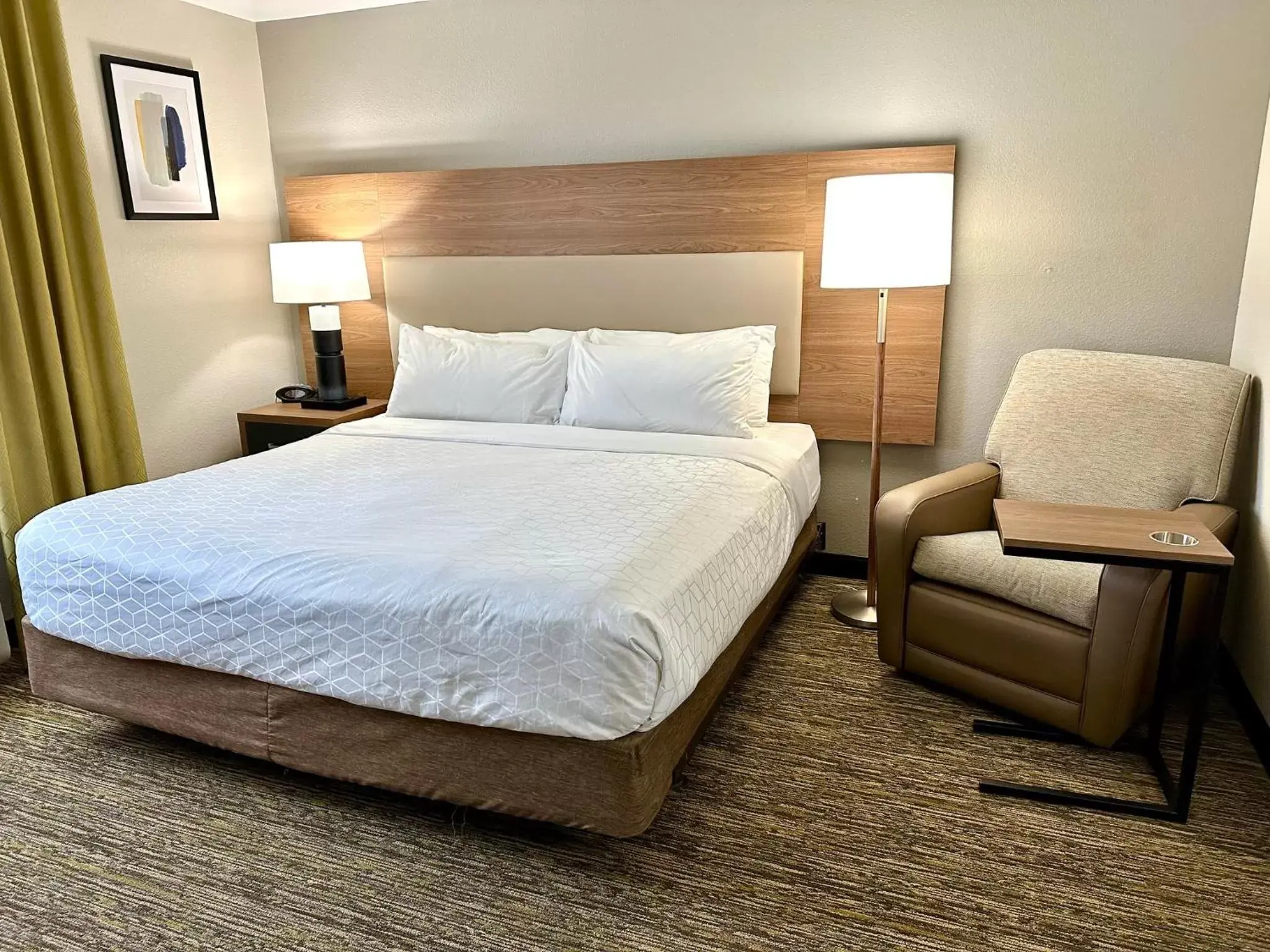 Photo of the whole room, Bed in Candlewood Suites Savannah Airport, an IHG Hotel