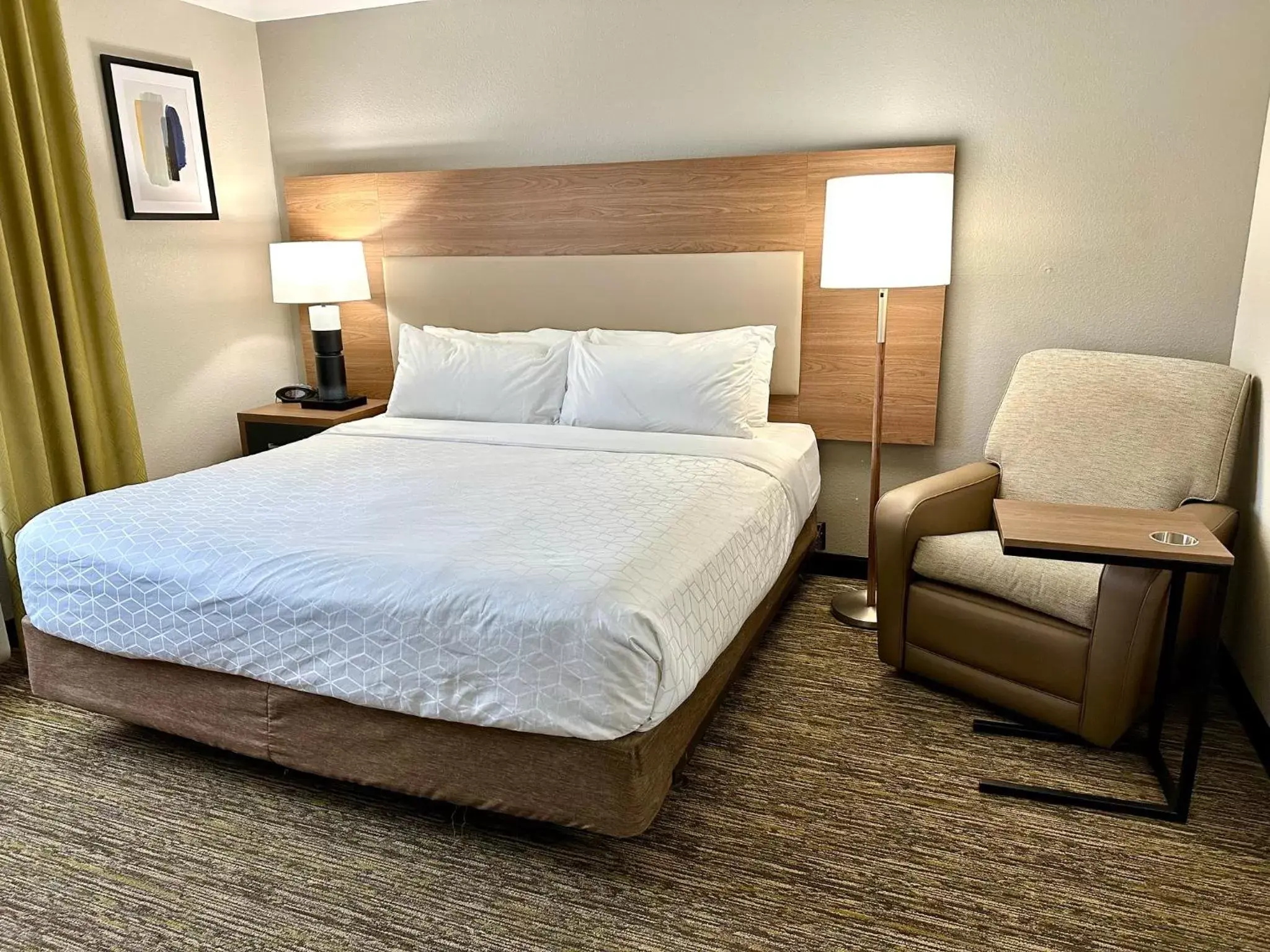 Photo of the whole room, Bed in Candlewood Suites Savannah Airport by IHG Photo of the whole room, Bed in Candlewood Suites Savannah Airport by IHG