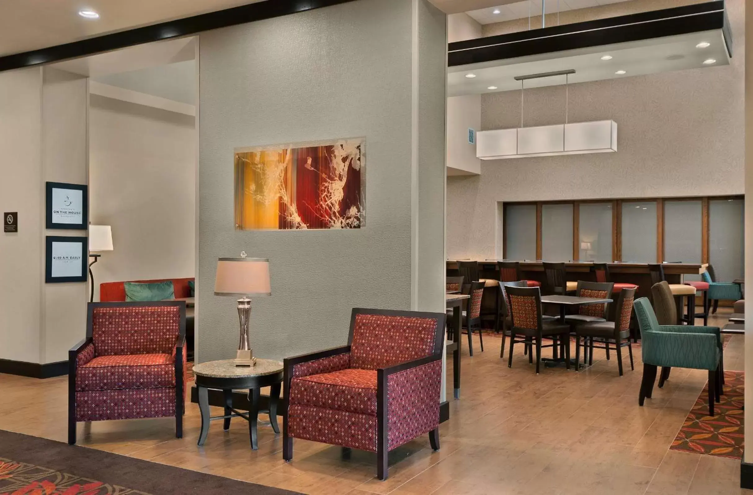Dining area, Restaurant/Places to Eat in Hampton Inn & Suites Tampa Northwest/Oldsmar