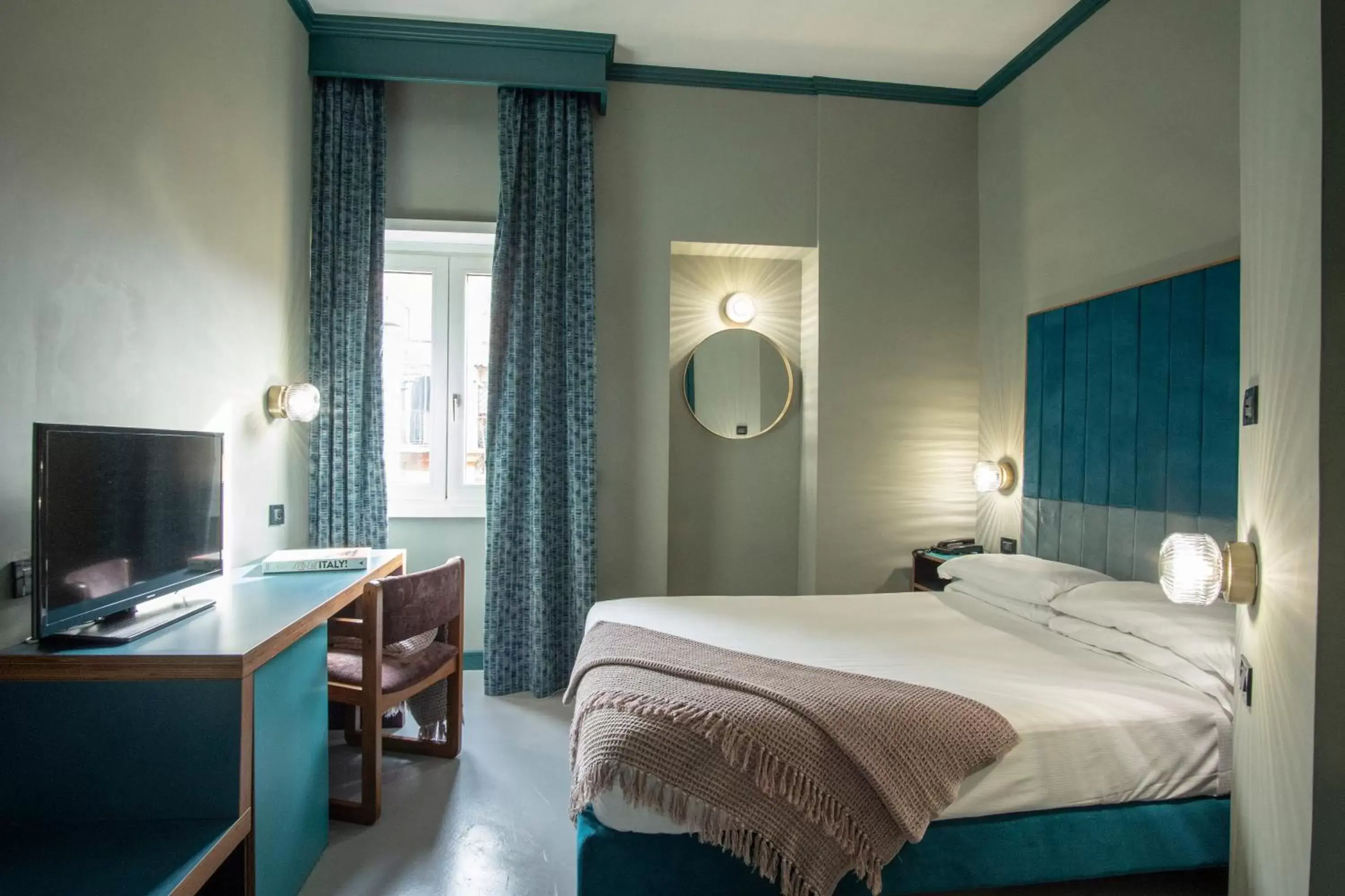 Bed in Hotel Milani (Pet-friendly)