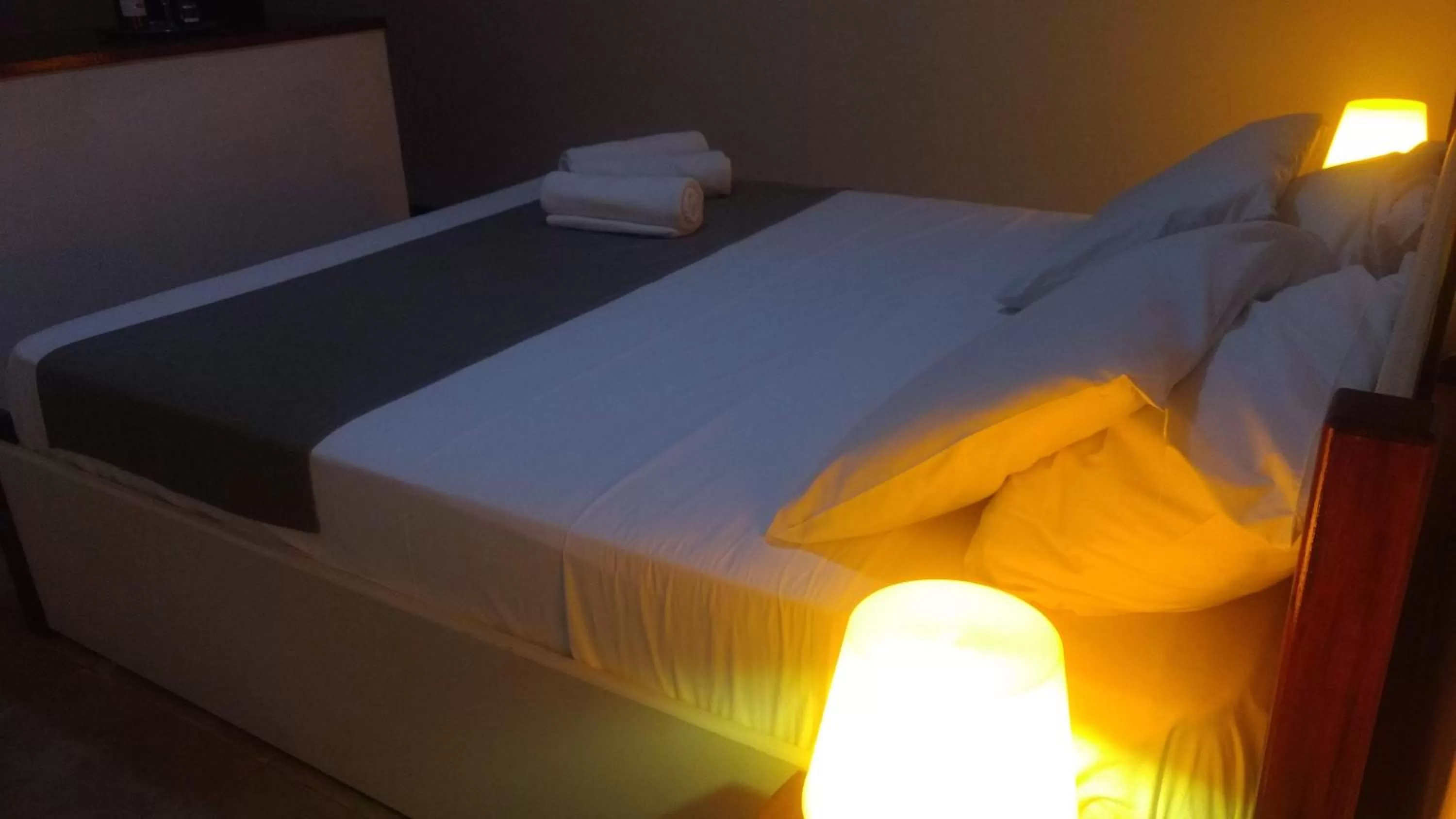 Bed in Hotel Pousada Salvador Paradise