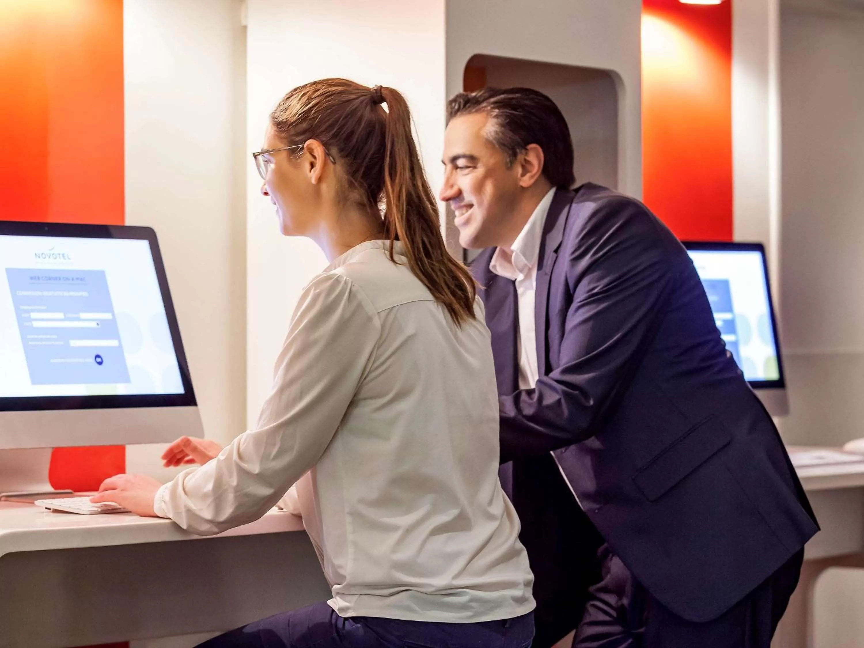 On site in Novotel Paris La Defense Esplanade