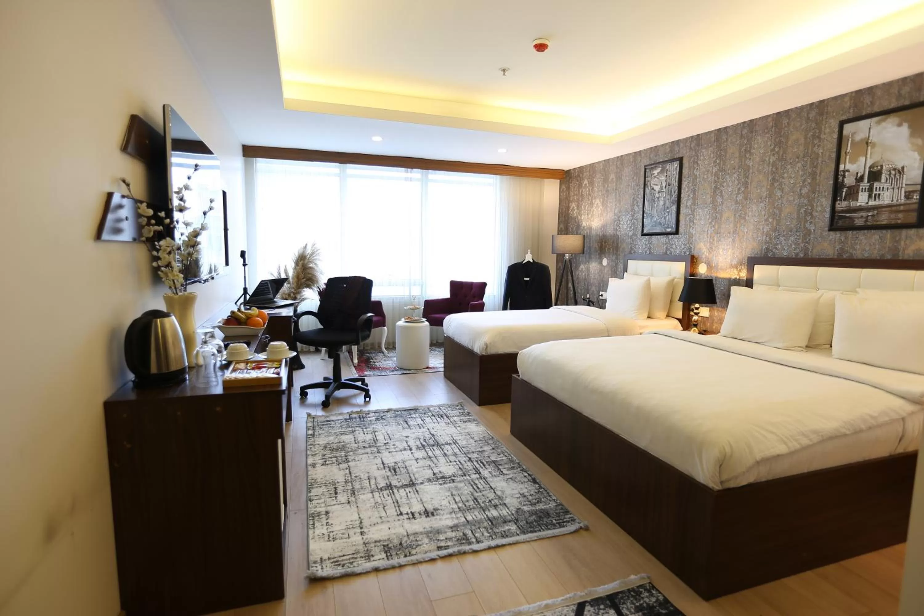Photo of the whole room, Bed in Cebeci Grand Hotel