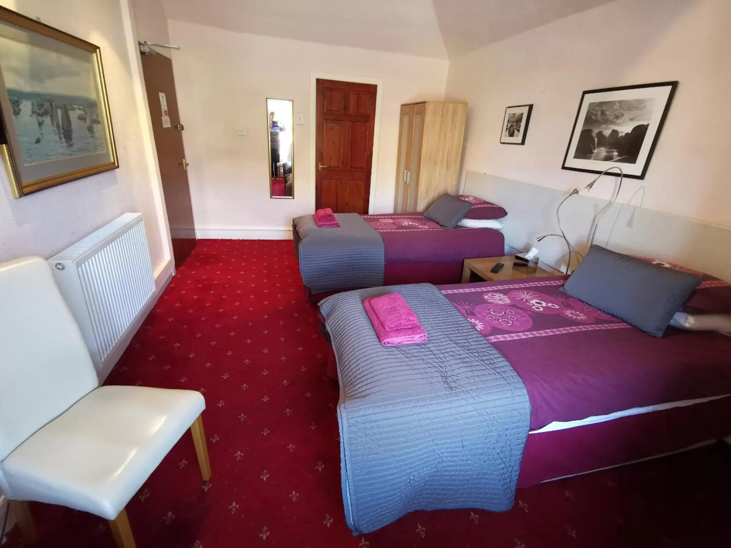 Bedroom in St Ronan's Hotel