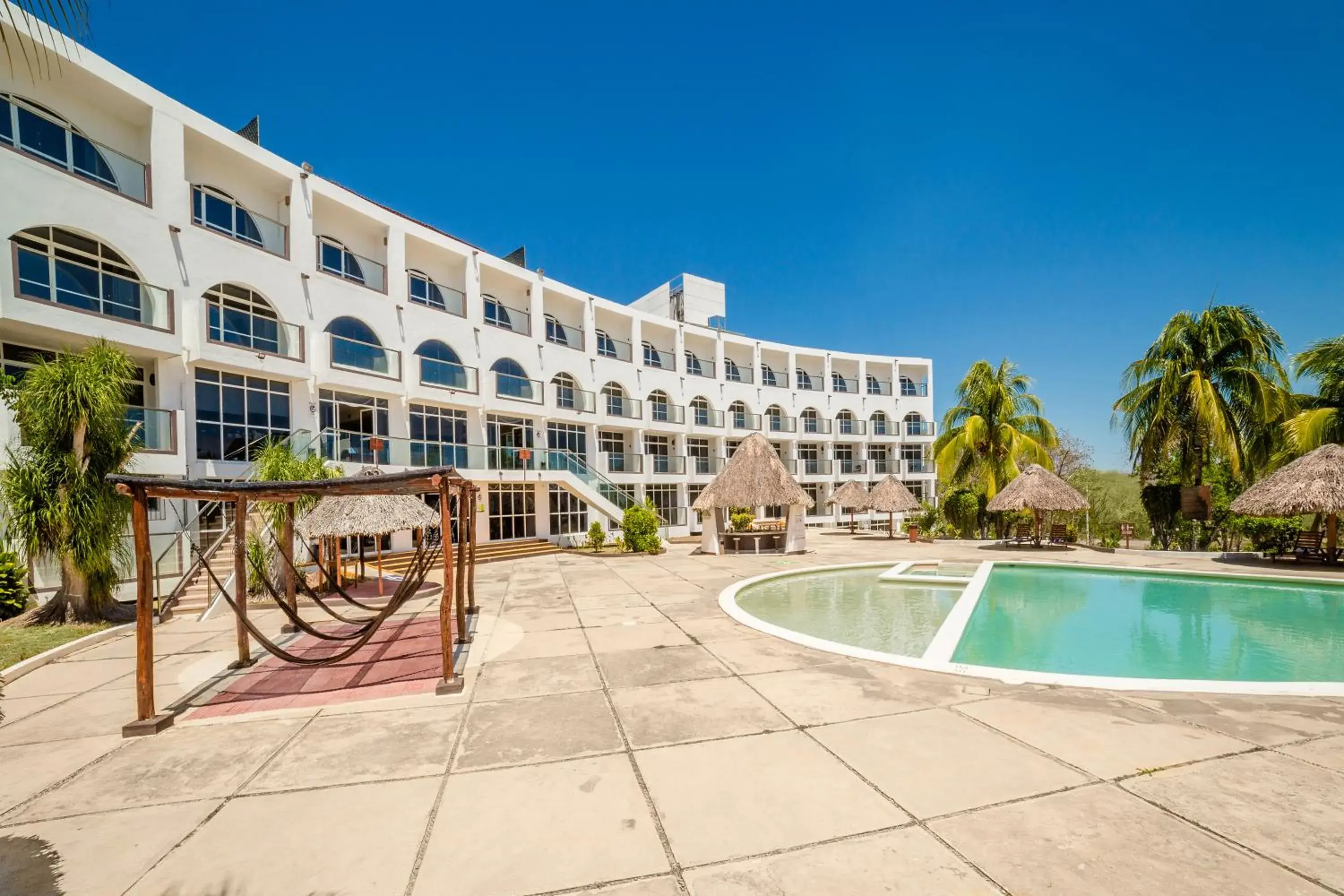 Swimming pool, Property Building in Uxmal Resort Maya