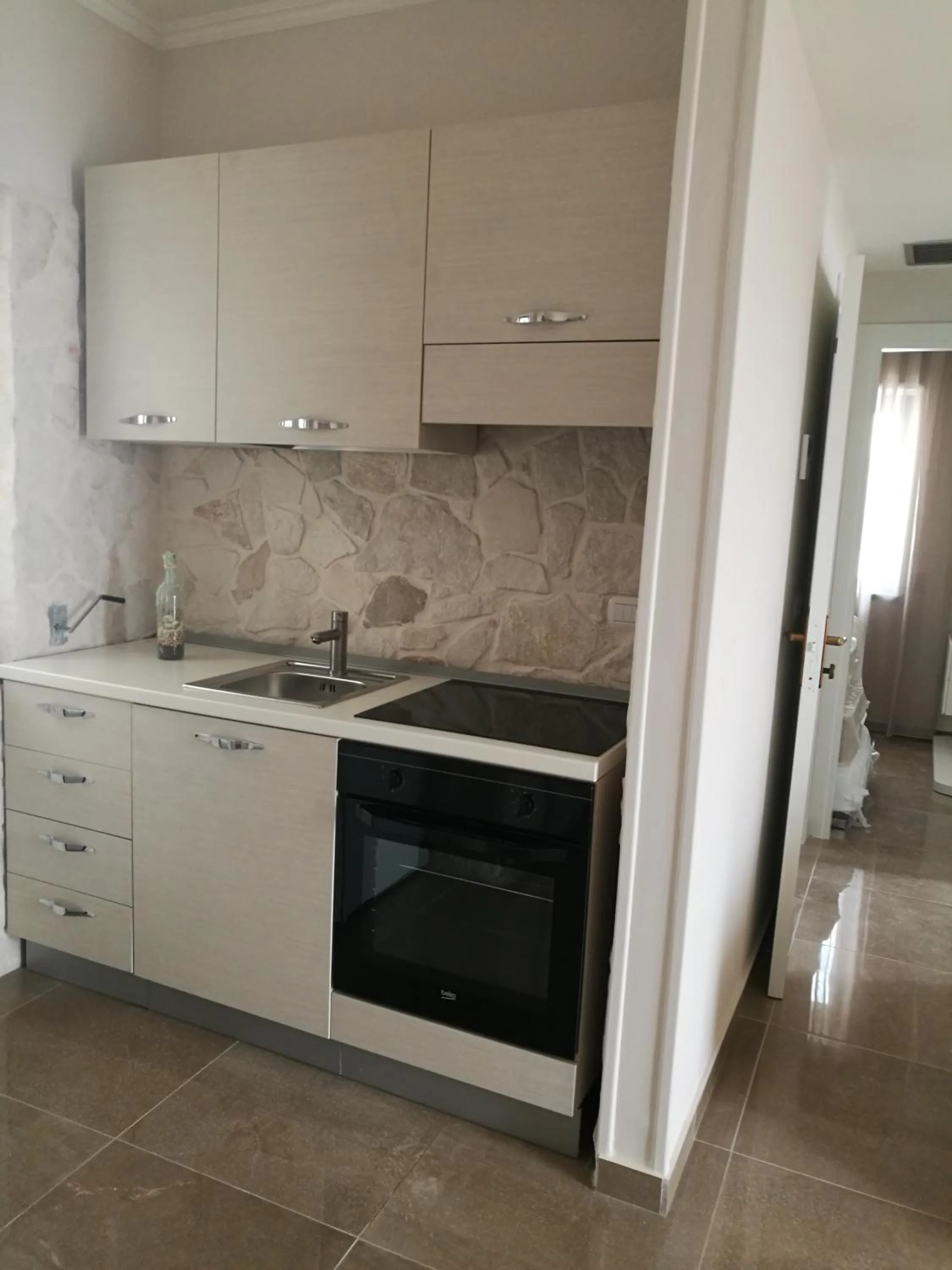 Kitchen or kitchenette in Hotel Residence La Corvetta