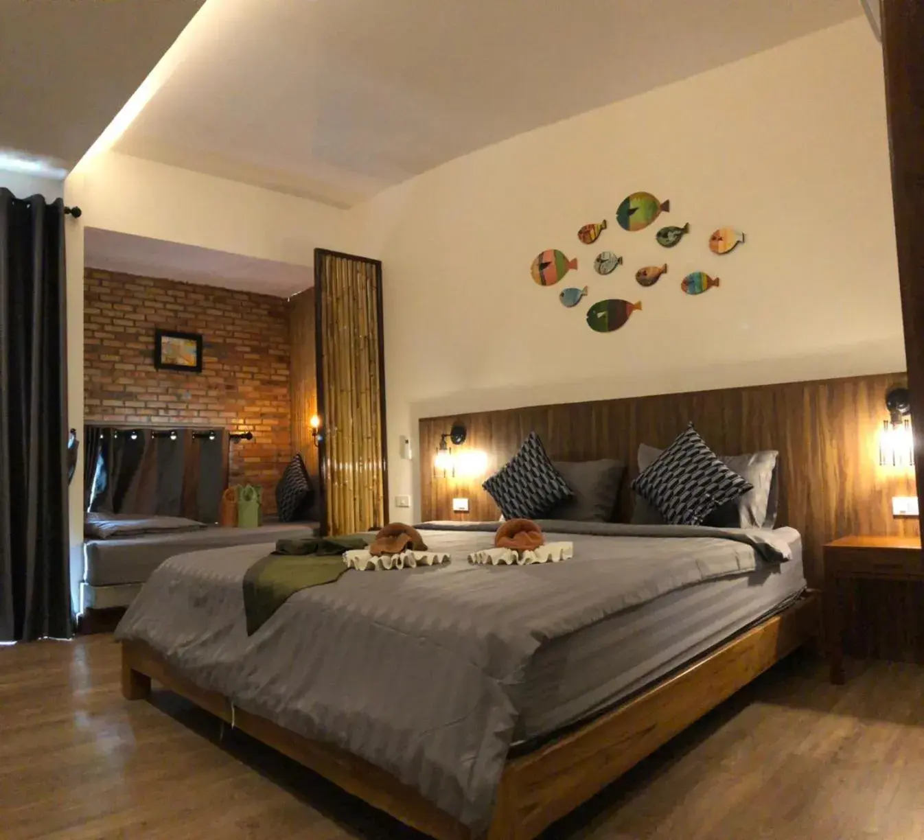 Bed in Coco Lanta Resort - SHA Extra Plus