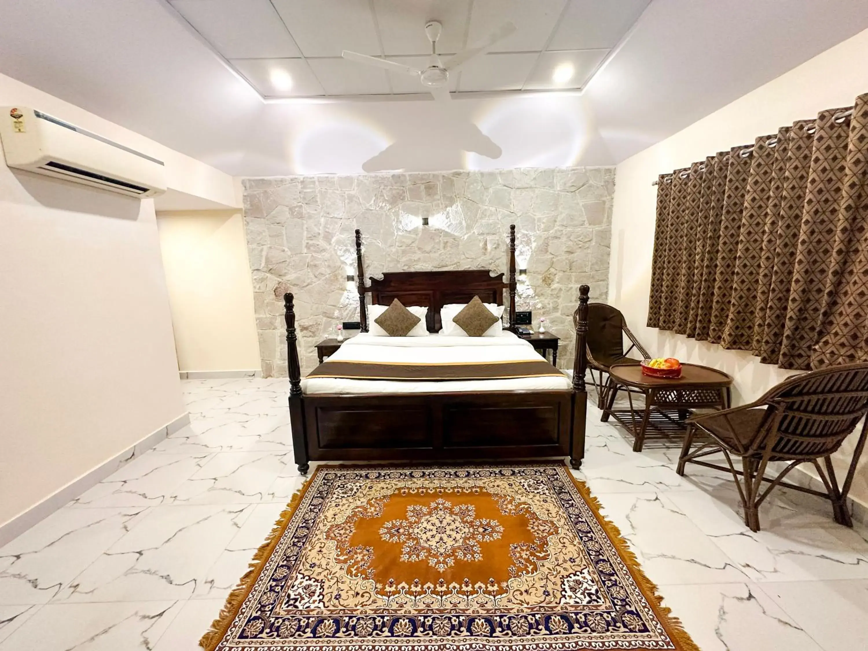 Bedroom in Ranthambhore National Resort