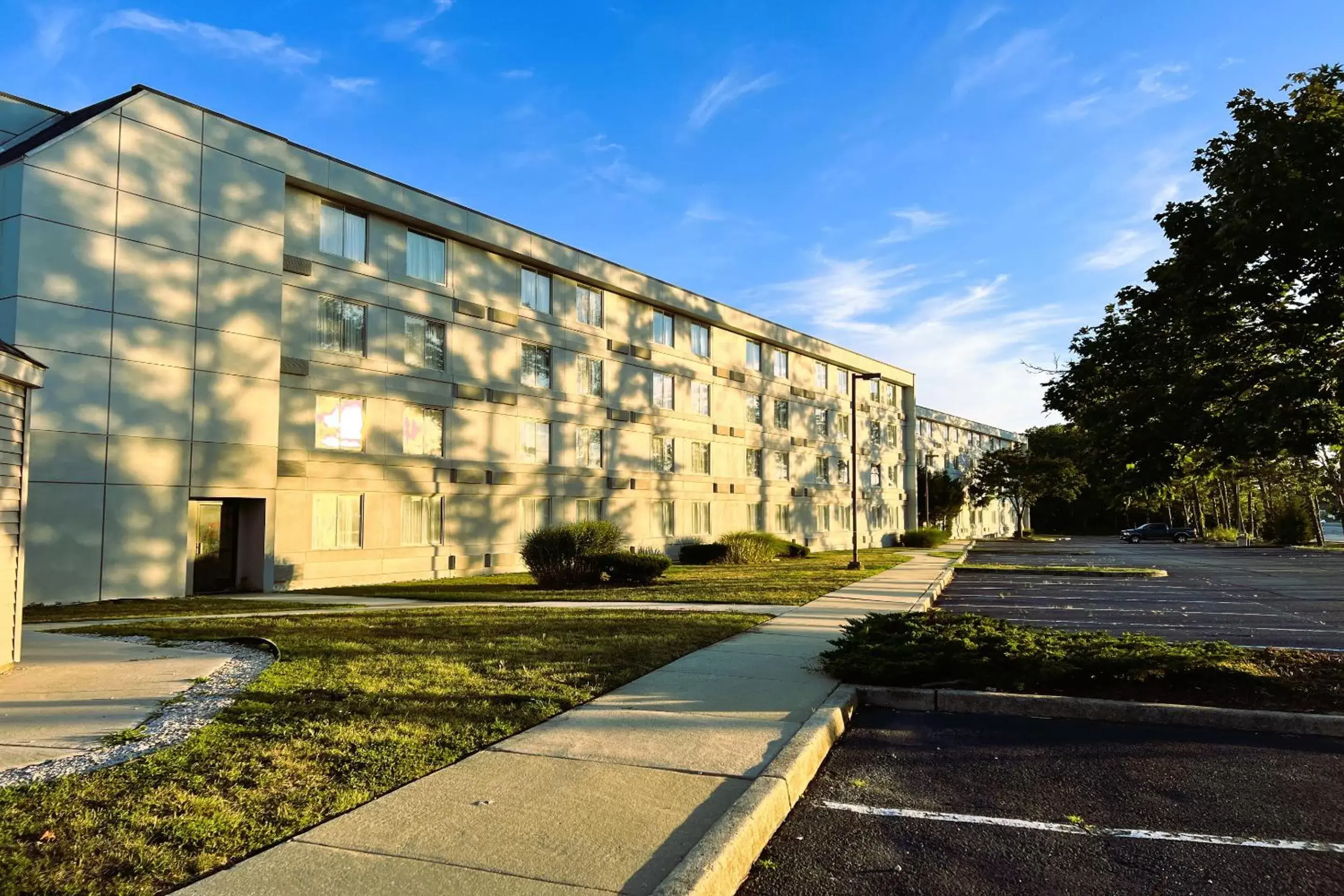 Parking, Property Building in The Plaza On The Pike Hotel Atlantic City West by OYO