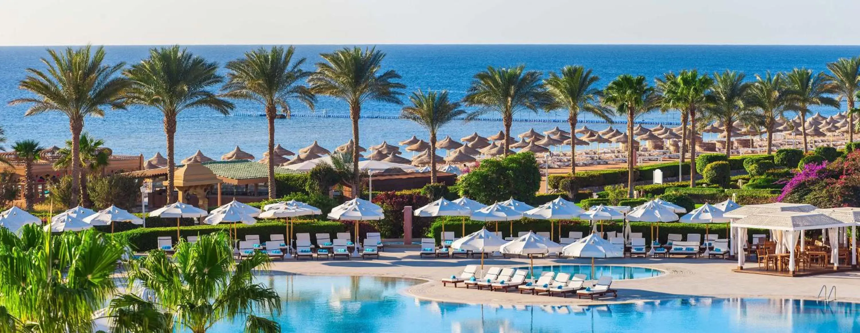 Beach, Pool View in Baron Resort Sharm El Sheikh