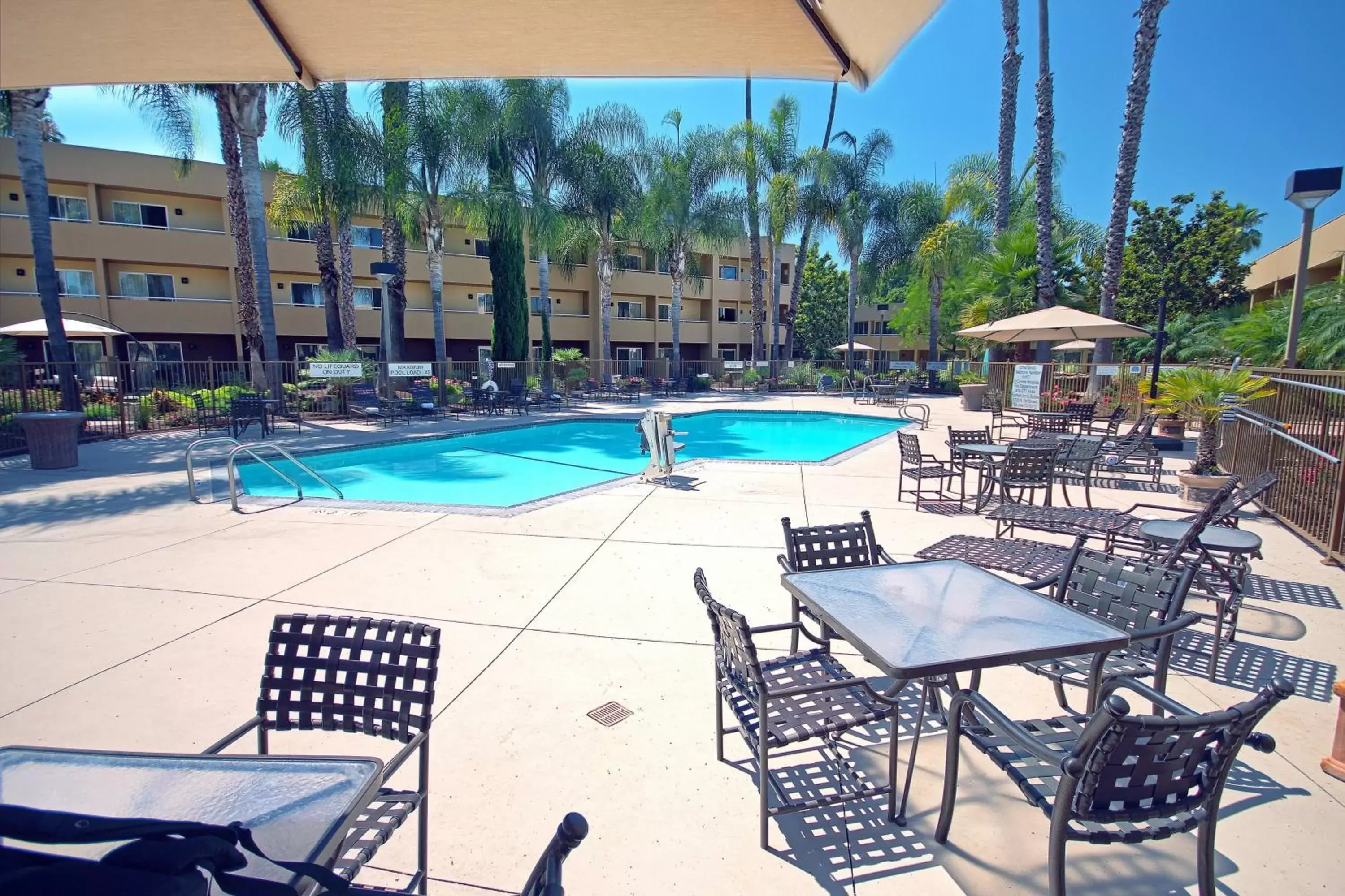 Swimming Pool in Fairfield Inn and Suites by Marriott San Jose Airport