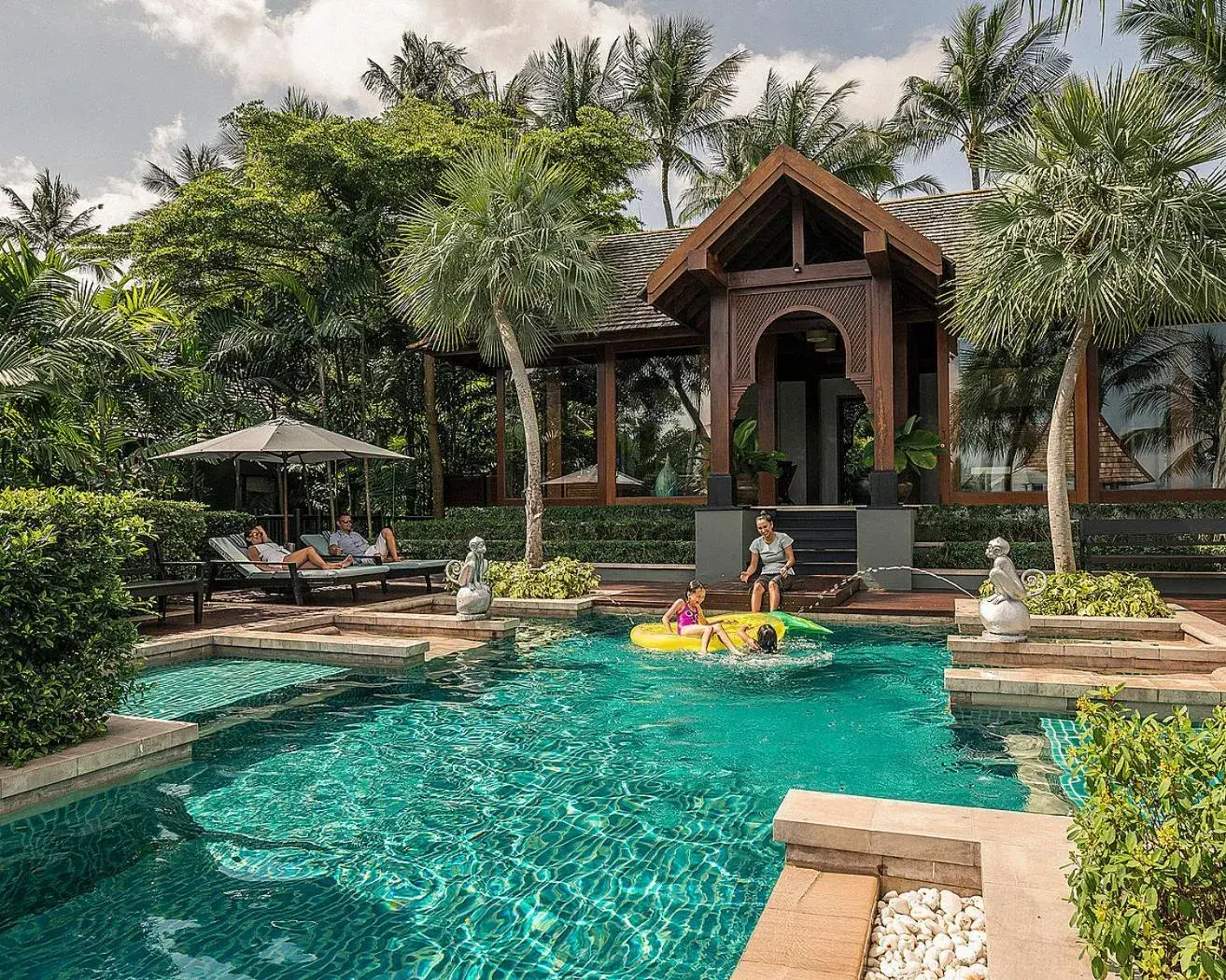 Swimming Pool in Four Seasons Resort Koh Samui