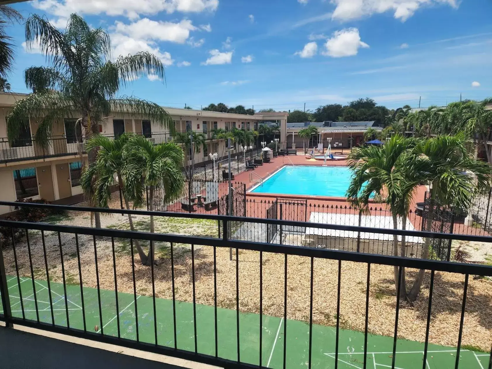 Pool View in Days Inn by Wyndham St. Petersburg / Tampa Bay Area