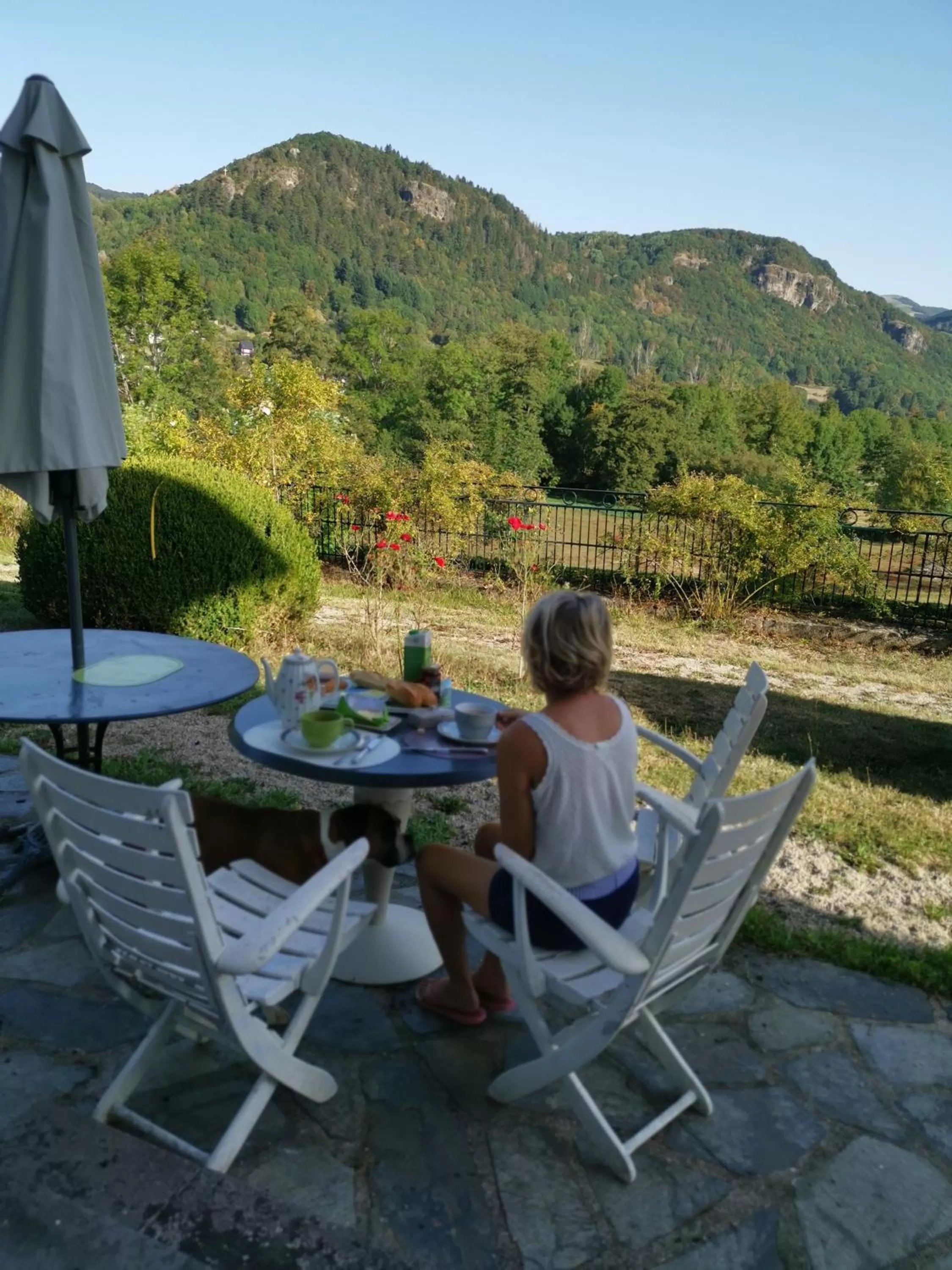 Patio in Le Kino Panorama