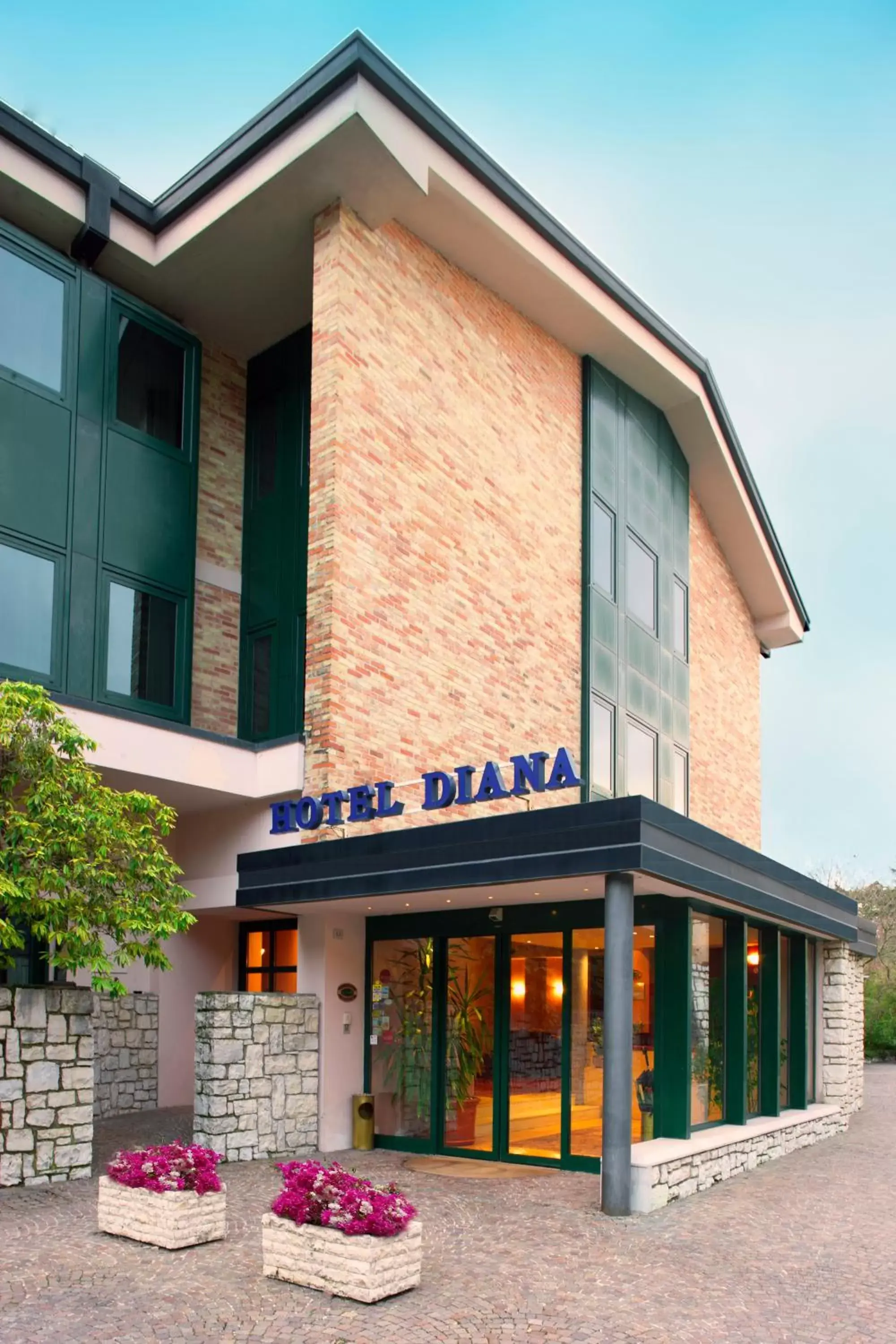 Facade/entrance, Property Building in Hotel Diana