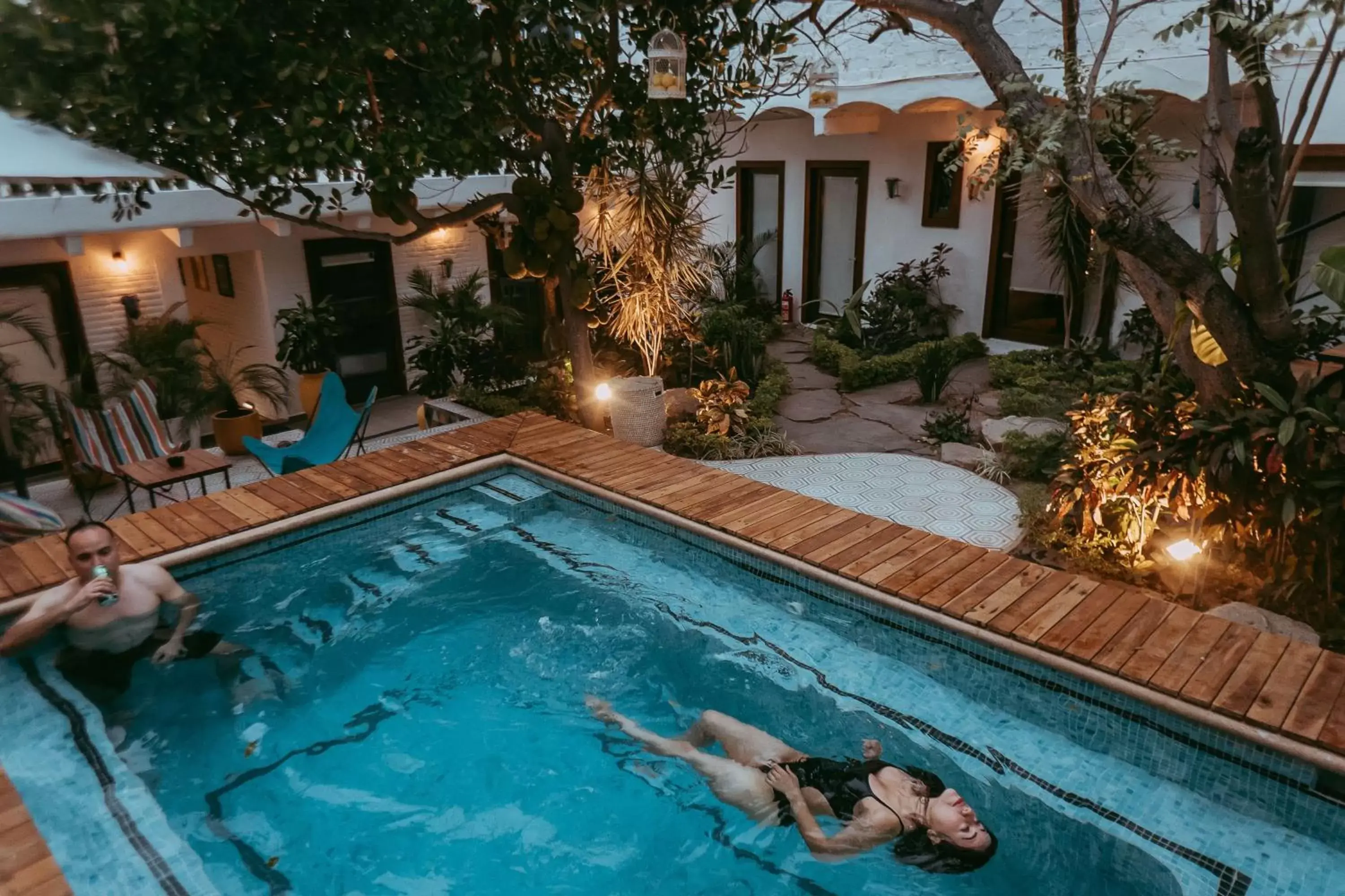 Swimming pool in Amaia Boutique Hotel