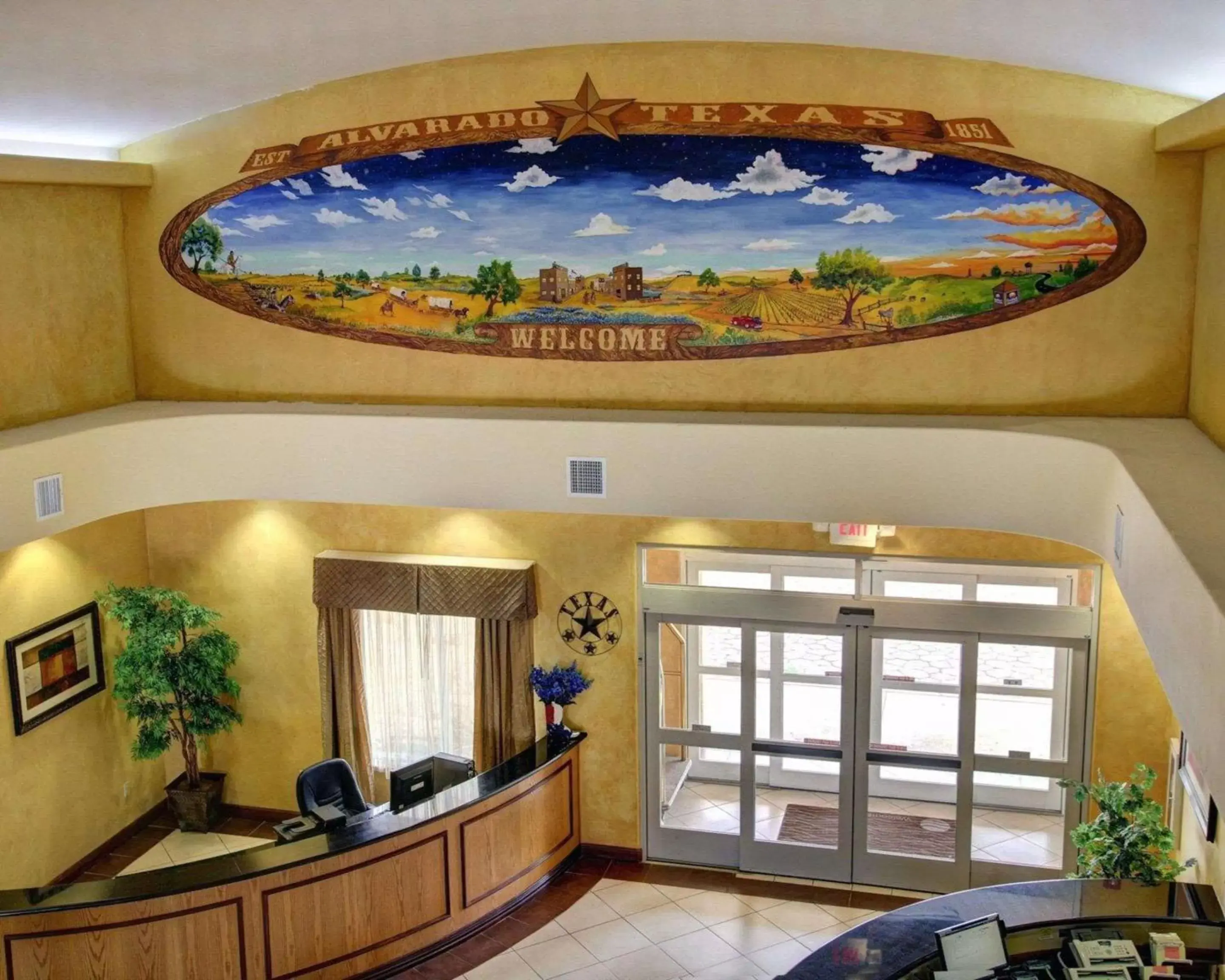 Lobby or reception in Comfort Inn & Suites Alvarado