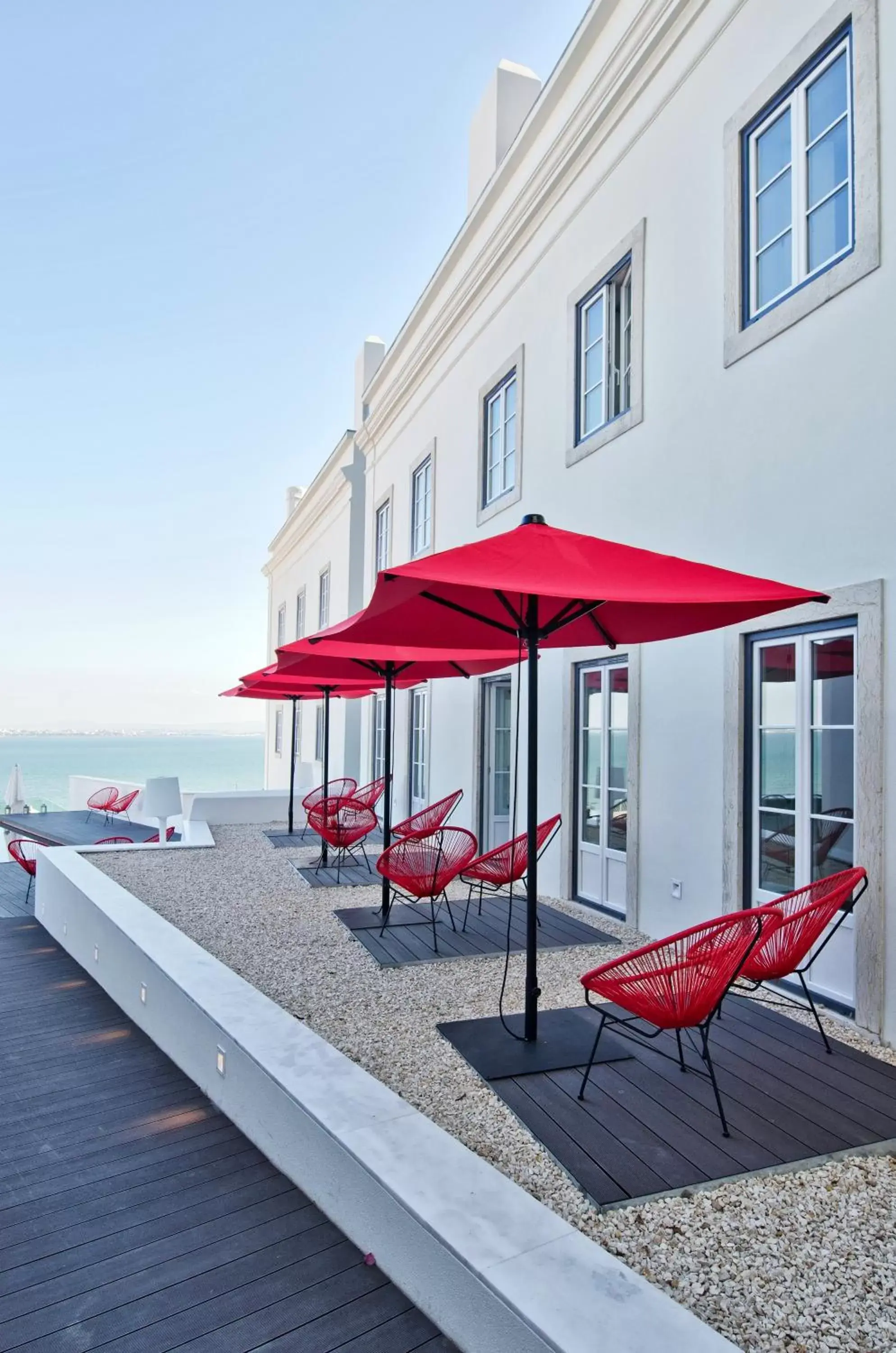 Balcony/Terrace, Beach in Memmo Alfama - Design Hotels
