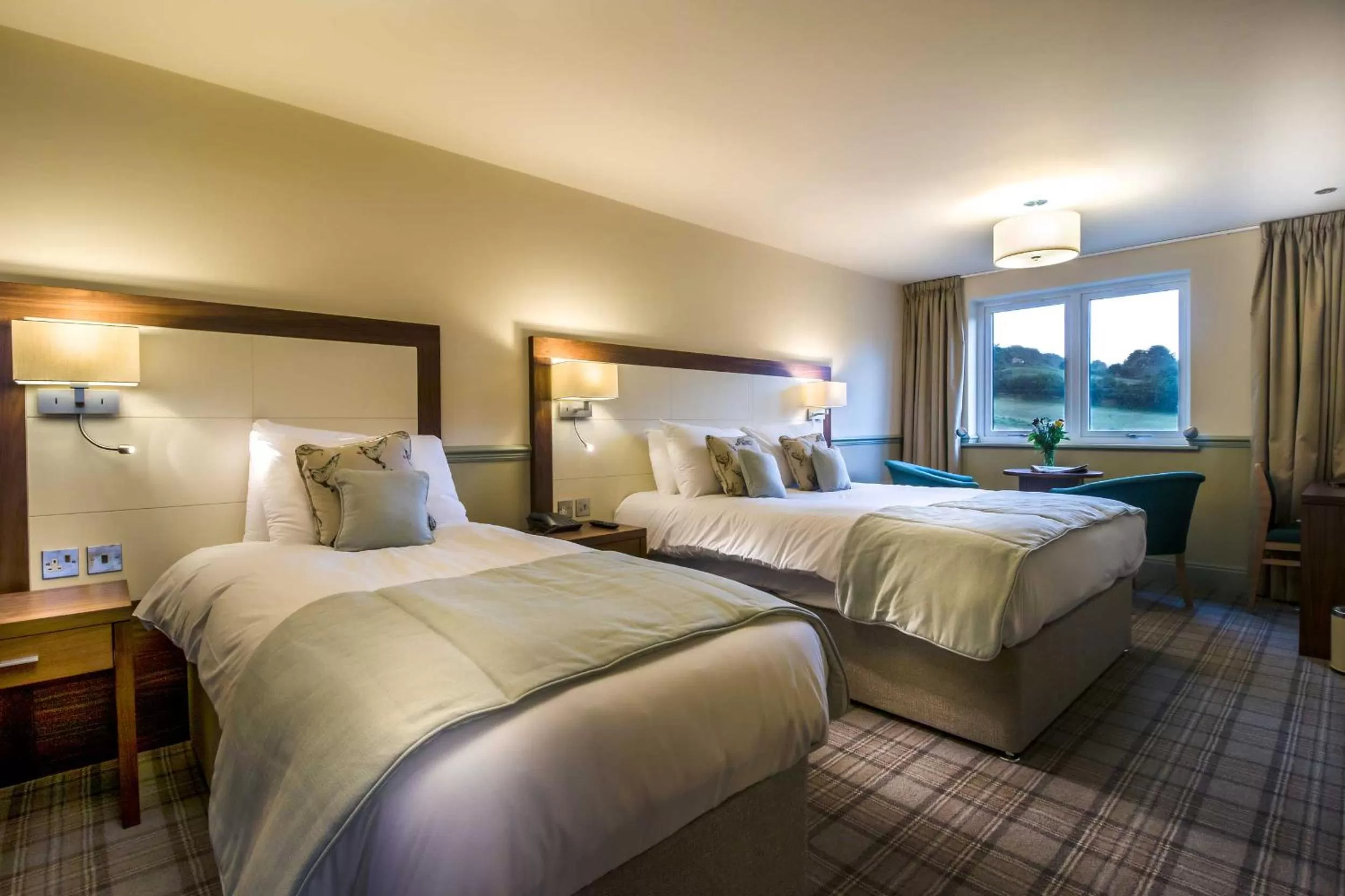 Bedroom, Bed in Damson Dene Hotel