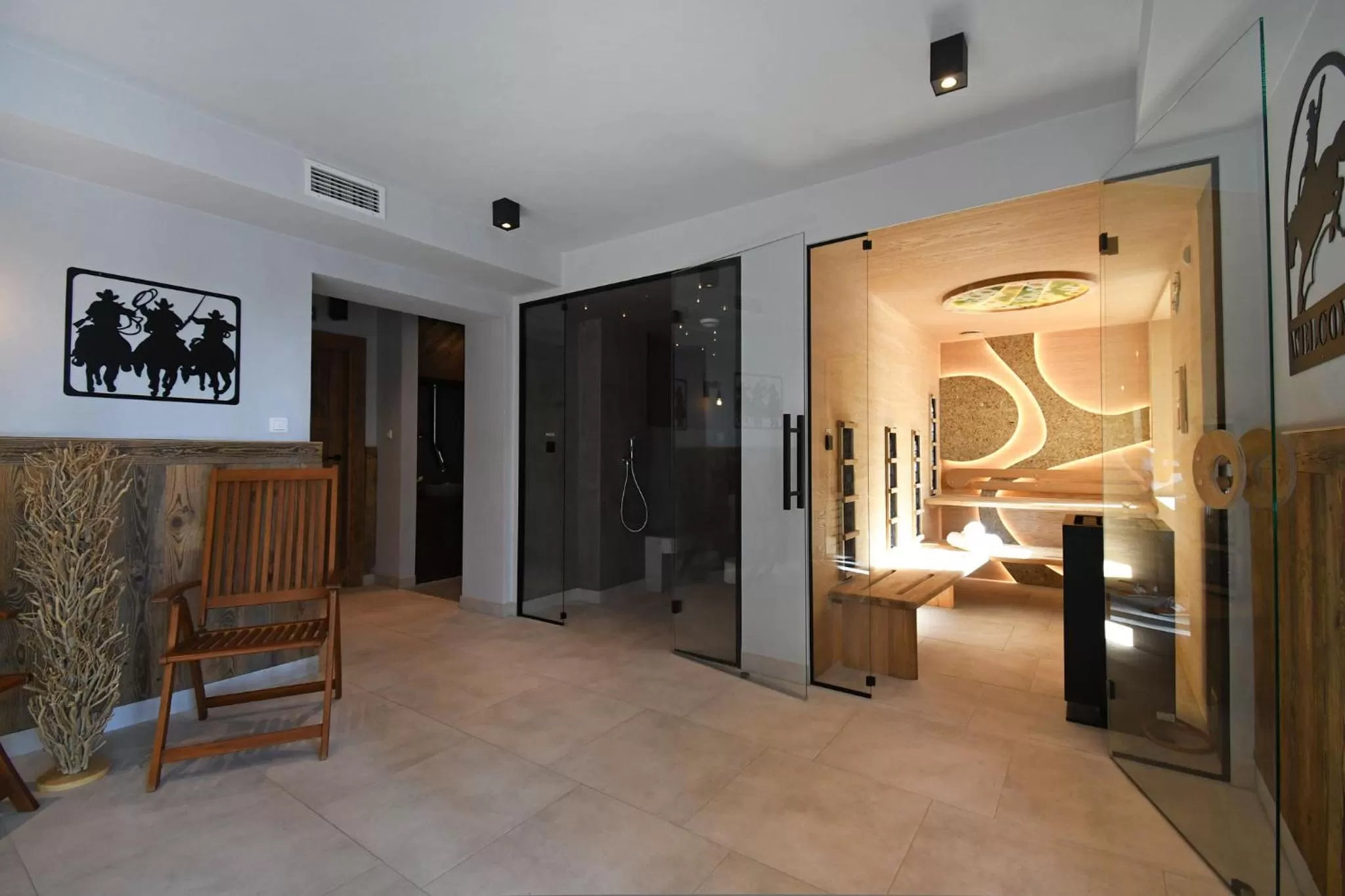 Sauna in Hotel Mazuria Country & SPA