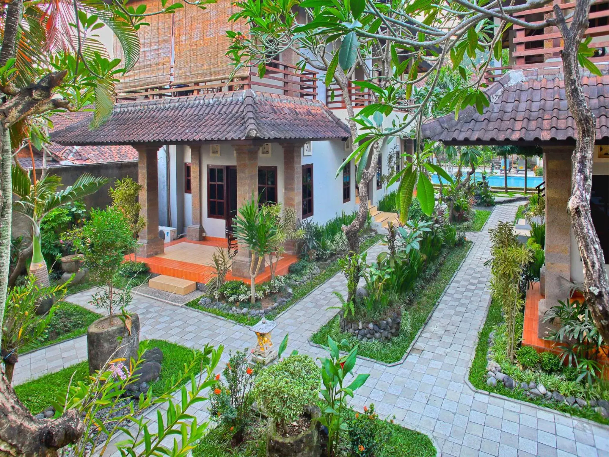 Garden, Property Building in Puri Sading Hotel