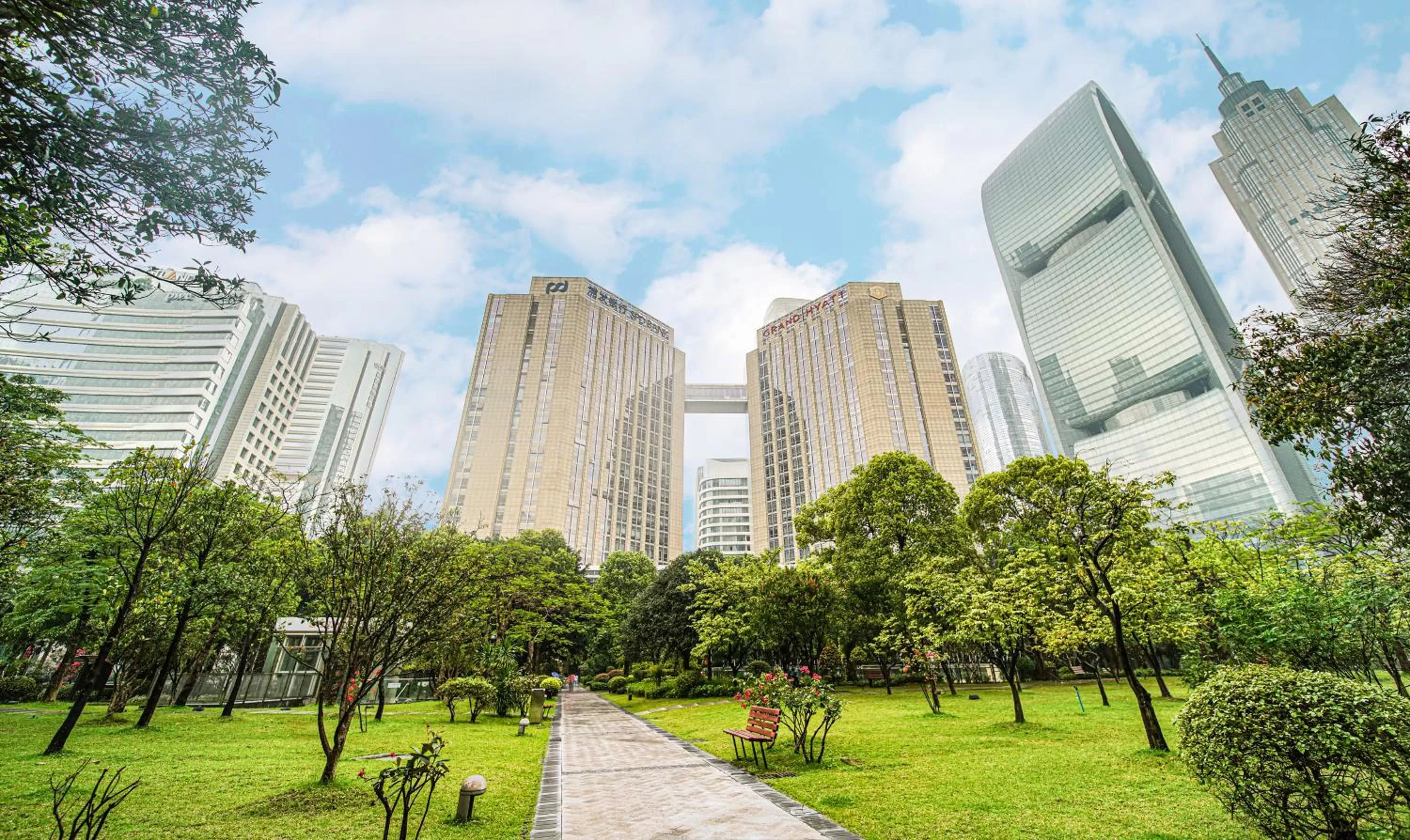 Property building in Grand Hyatt Guangzhou