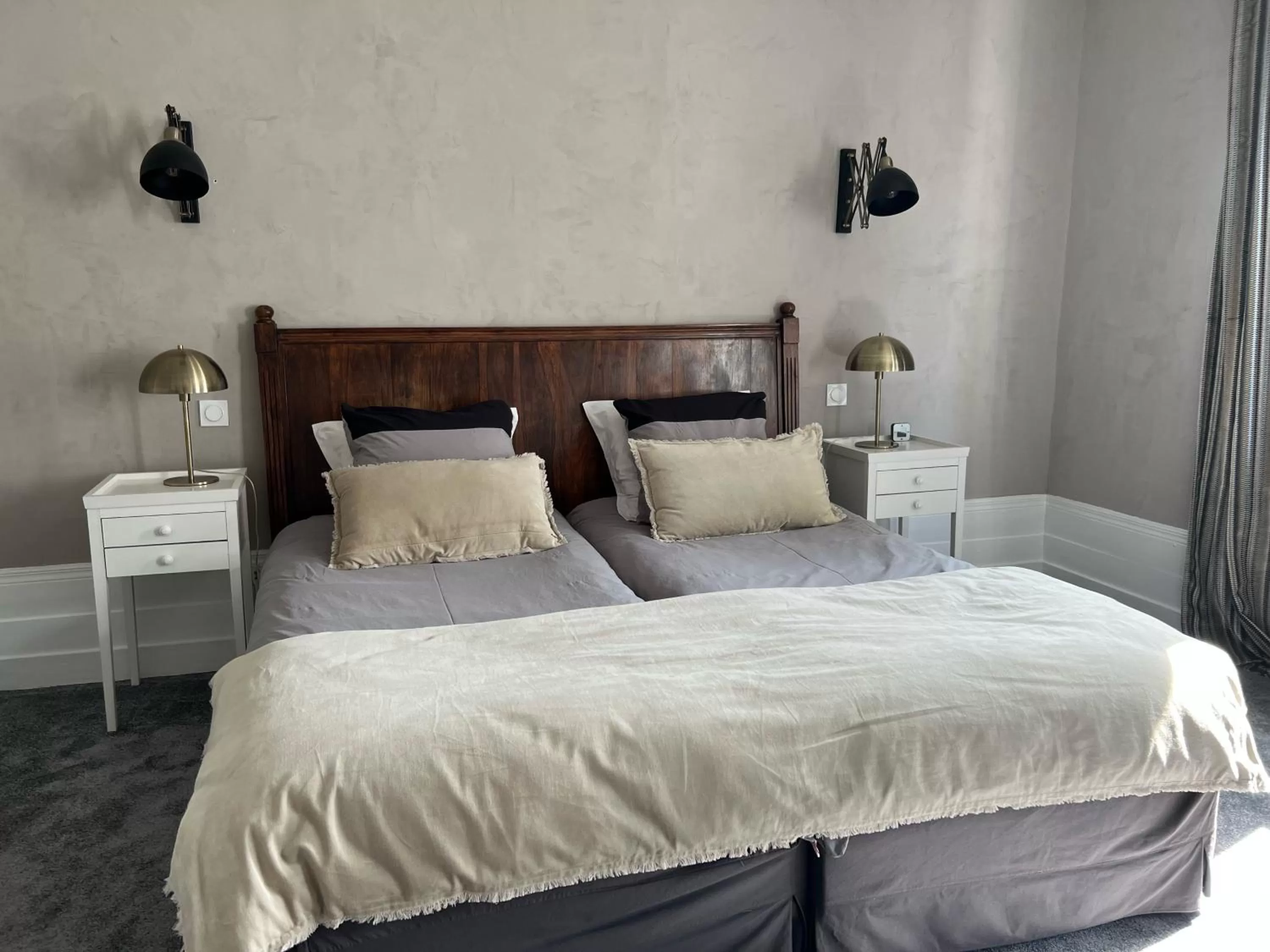 Bed in Chambres d'hôtes & Spa Les Perce Neige