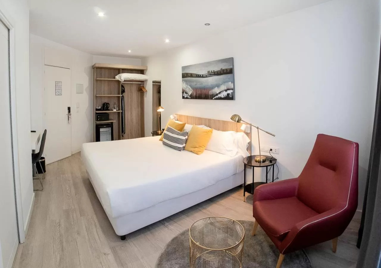 Bed in Hotel Pasarela