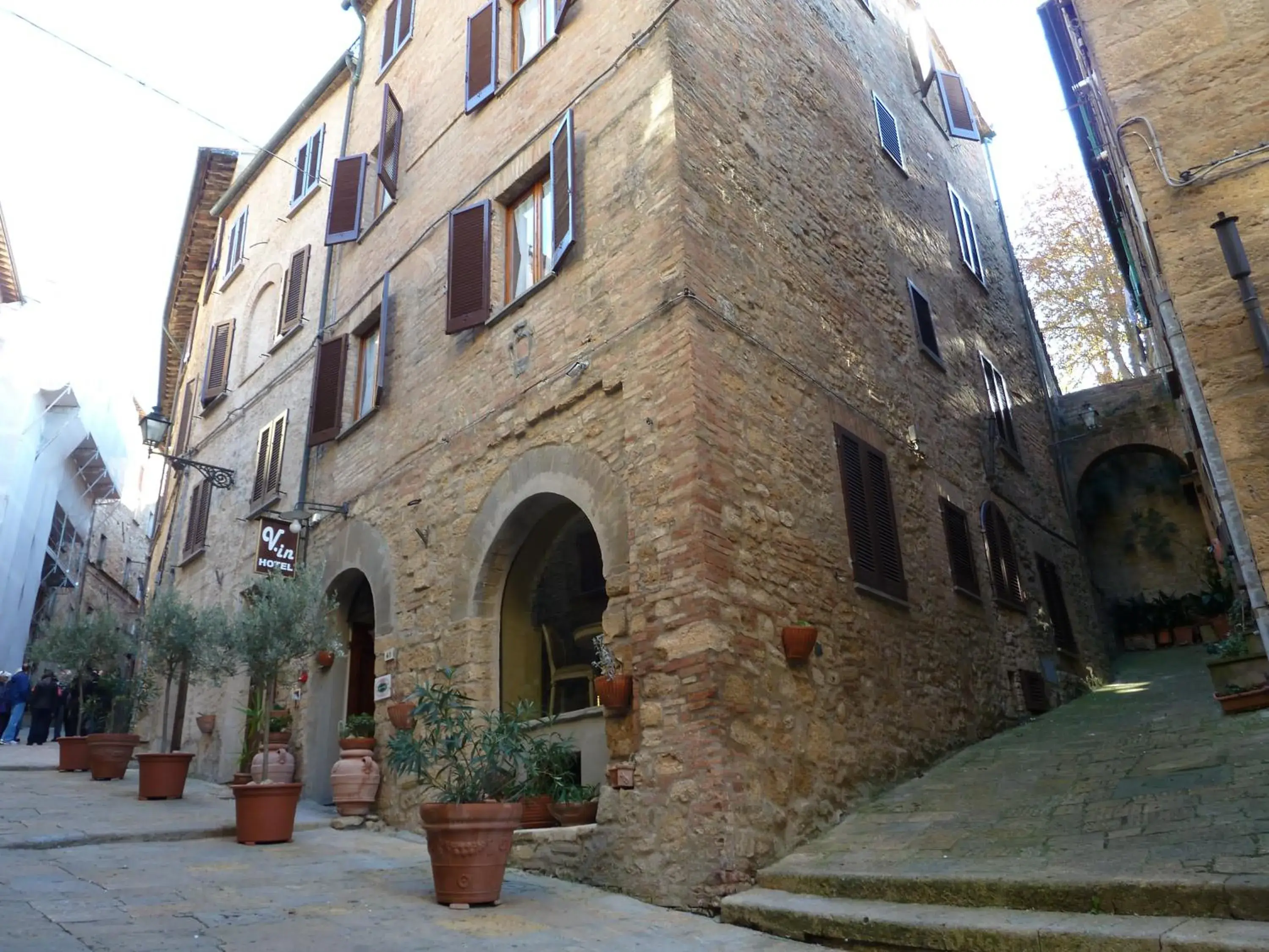 Facade/entrance, Property Building in Hotel Volterra In