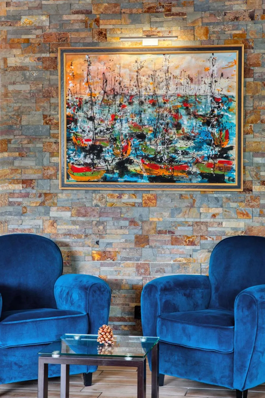 Living room in Best Western Le Vauban