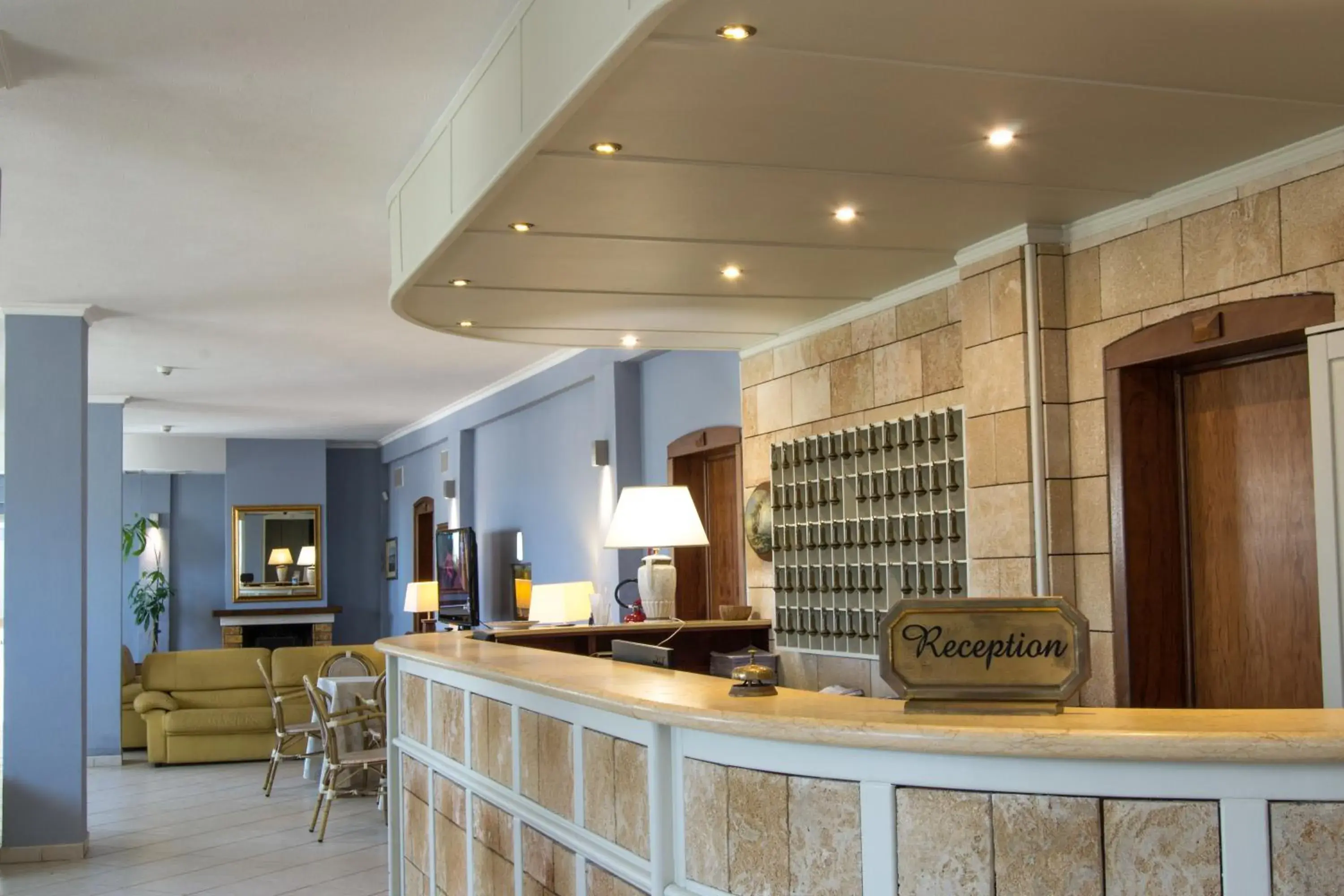 Lobby or reception, Lobby/Reception in Conchiglia Azzurra Hotel & Beach