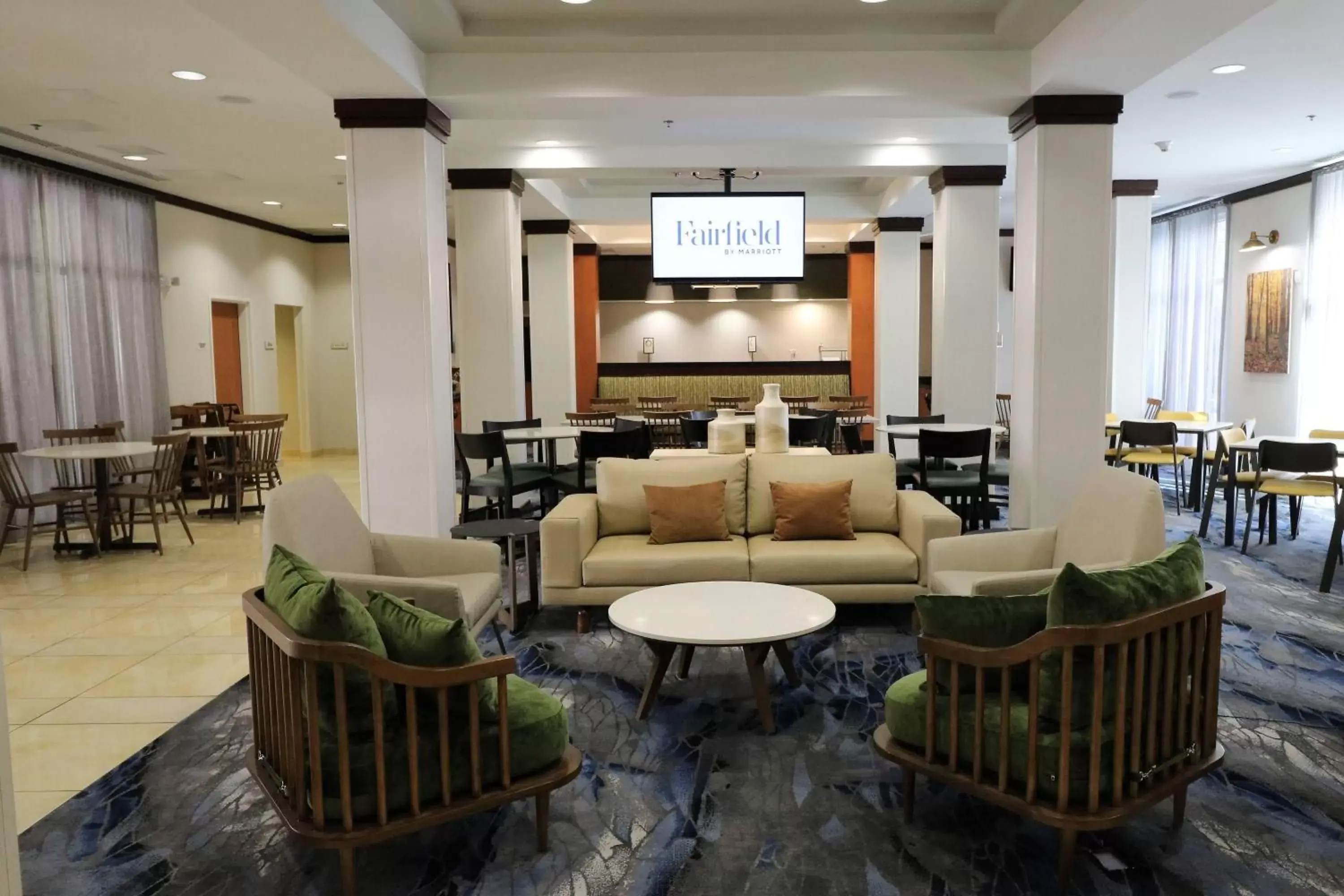 Lobby or reception, Lounge/Bar in Fairfield Inn & Suites by Marriott San Antonio Downtown/Alamo Plaza