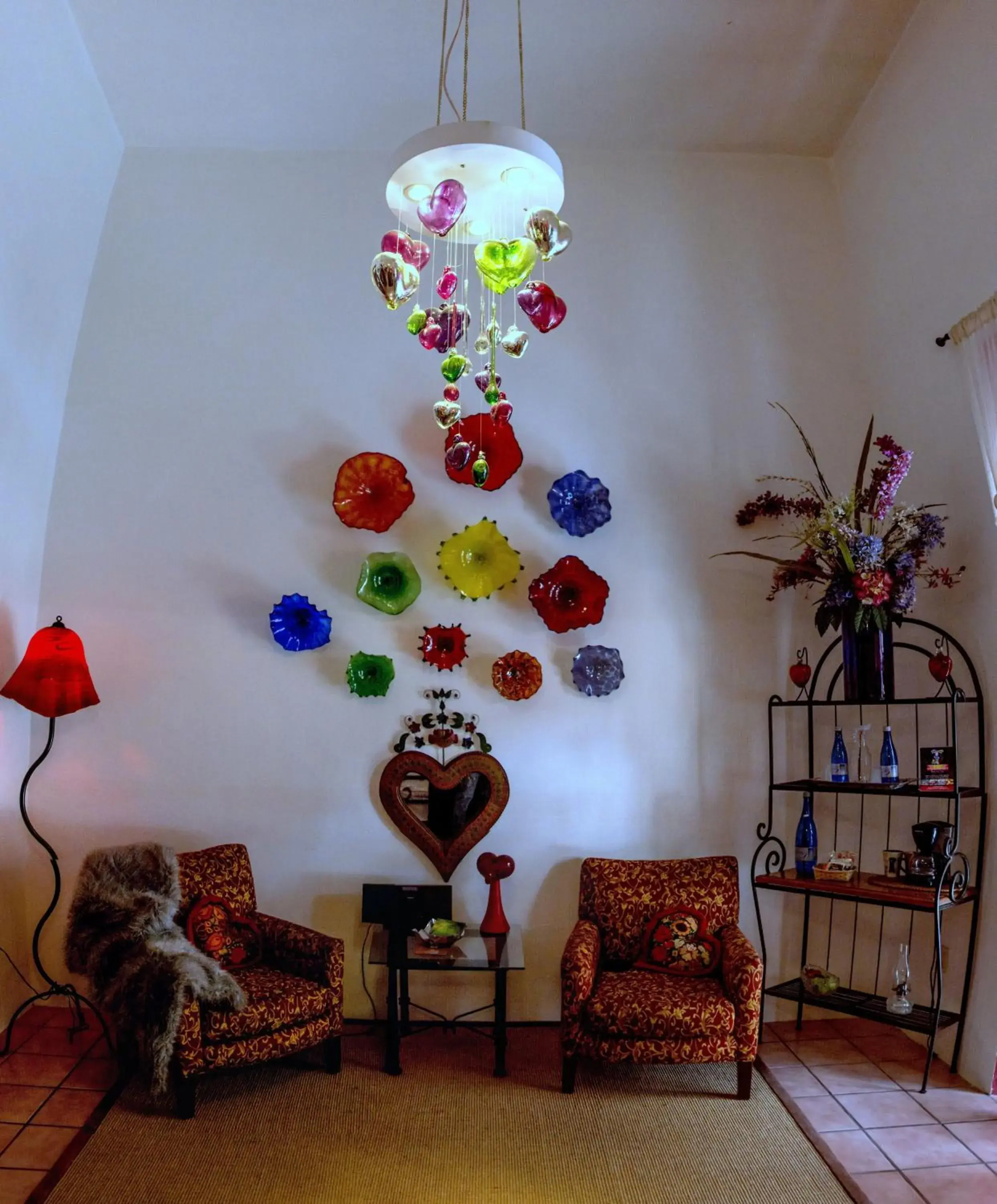 Bed, Seating Area in La Casona de Tete