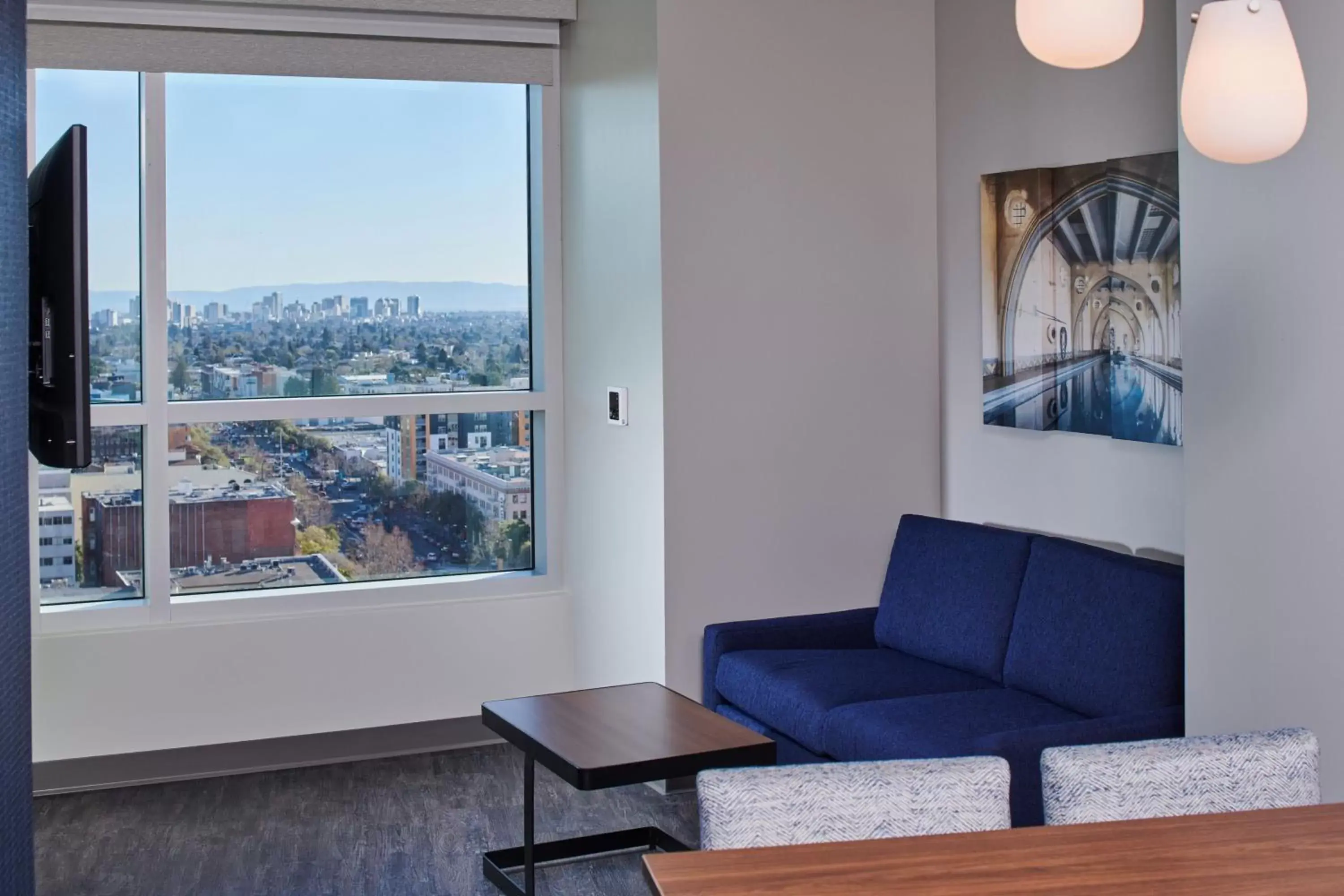 Living room, Seating Area in Residence Inn By Marriott Berkeley