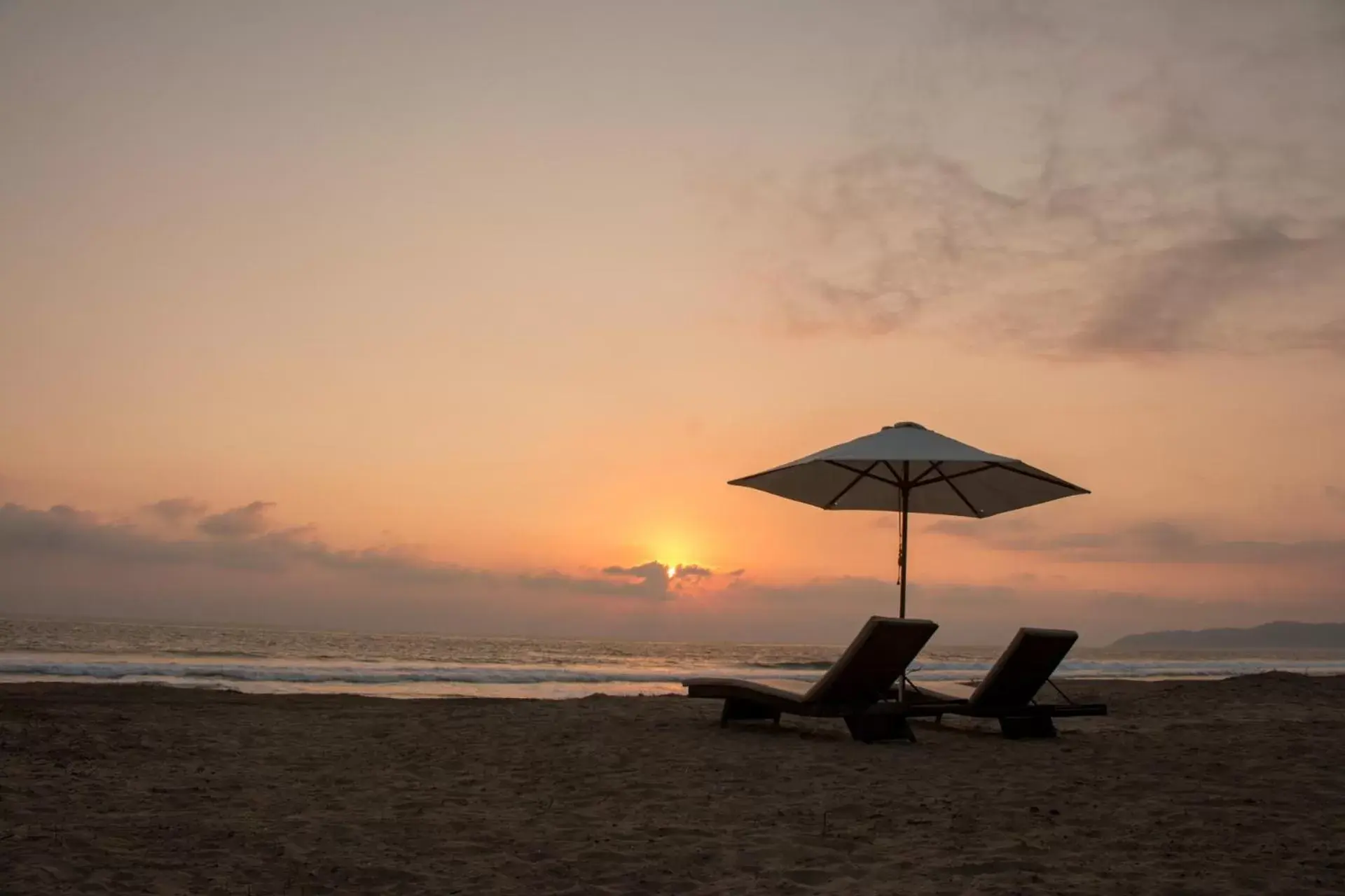 Sunset, Beach in Hotel Villas Punta Blanca