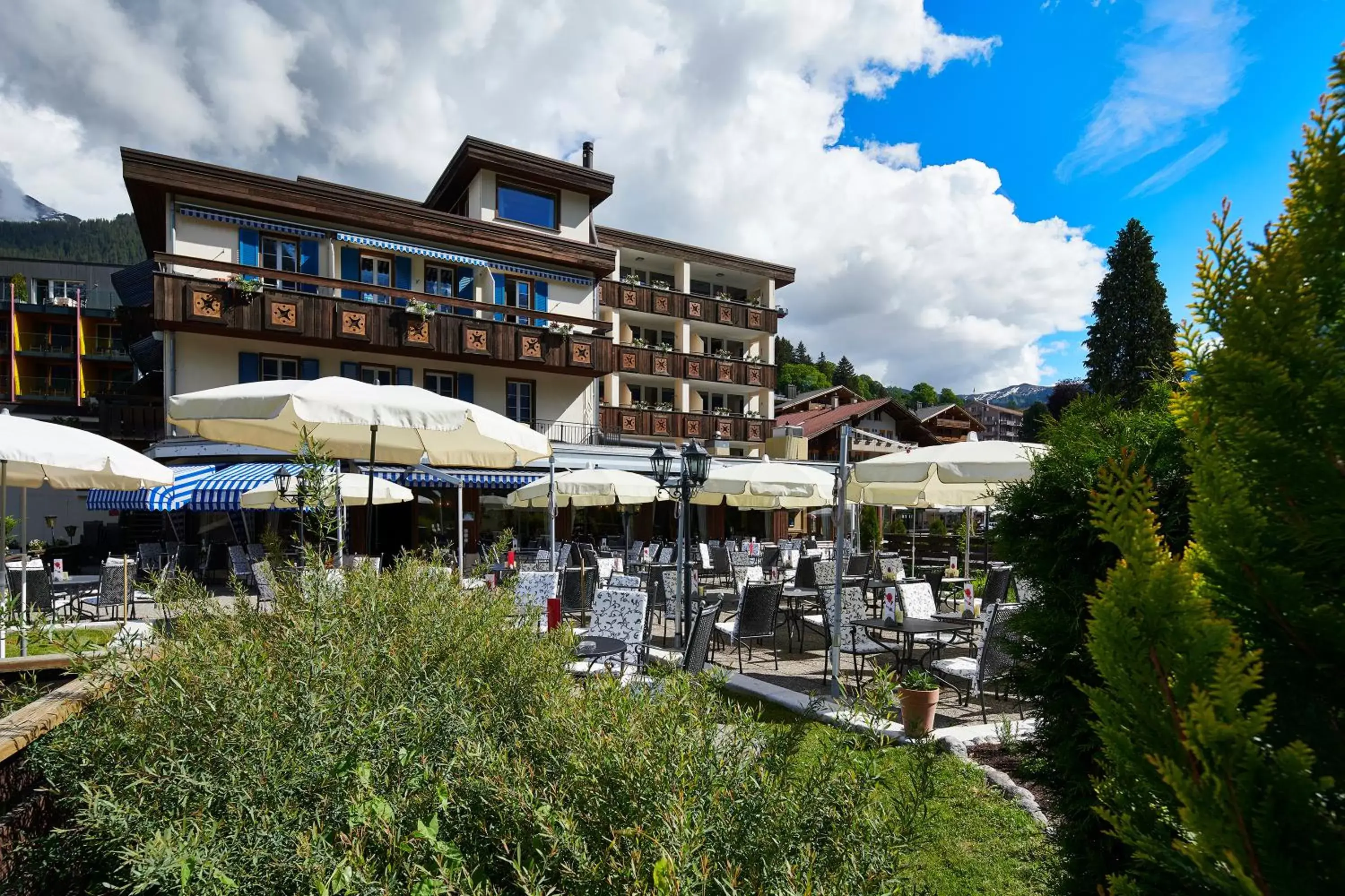 Food and drinks, Property Building in Hotel Spinne Grindelwald