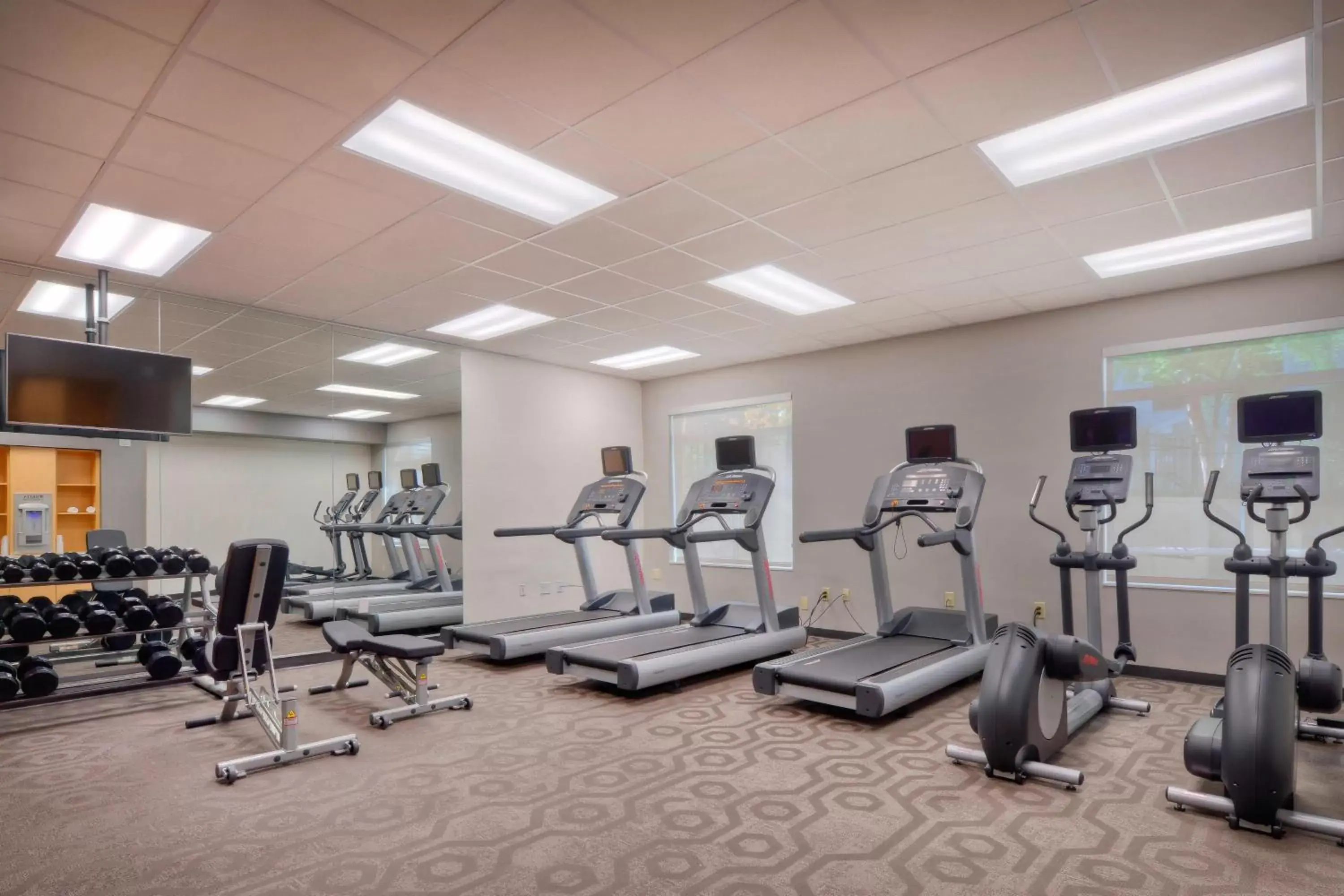 Fitness centre/facilities, Fitness Center/Facilities in Fairfield Inn & Suites by Marriott Winston-Salem Downtown
