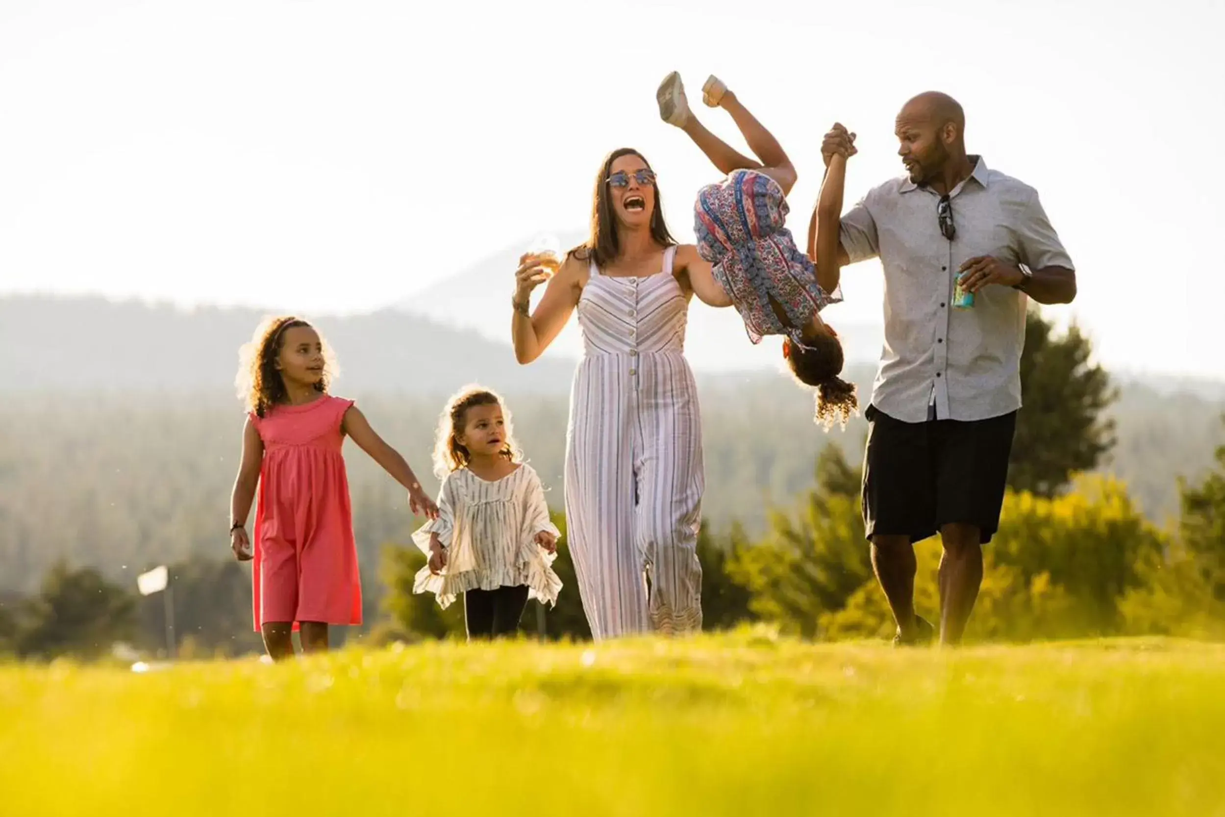 Family in Sunriver Resort