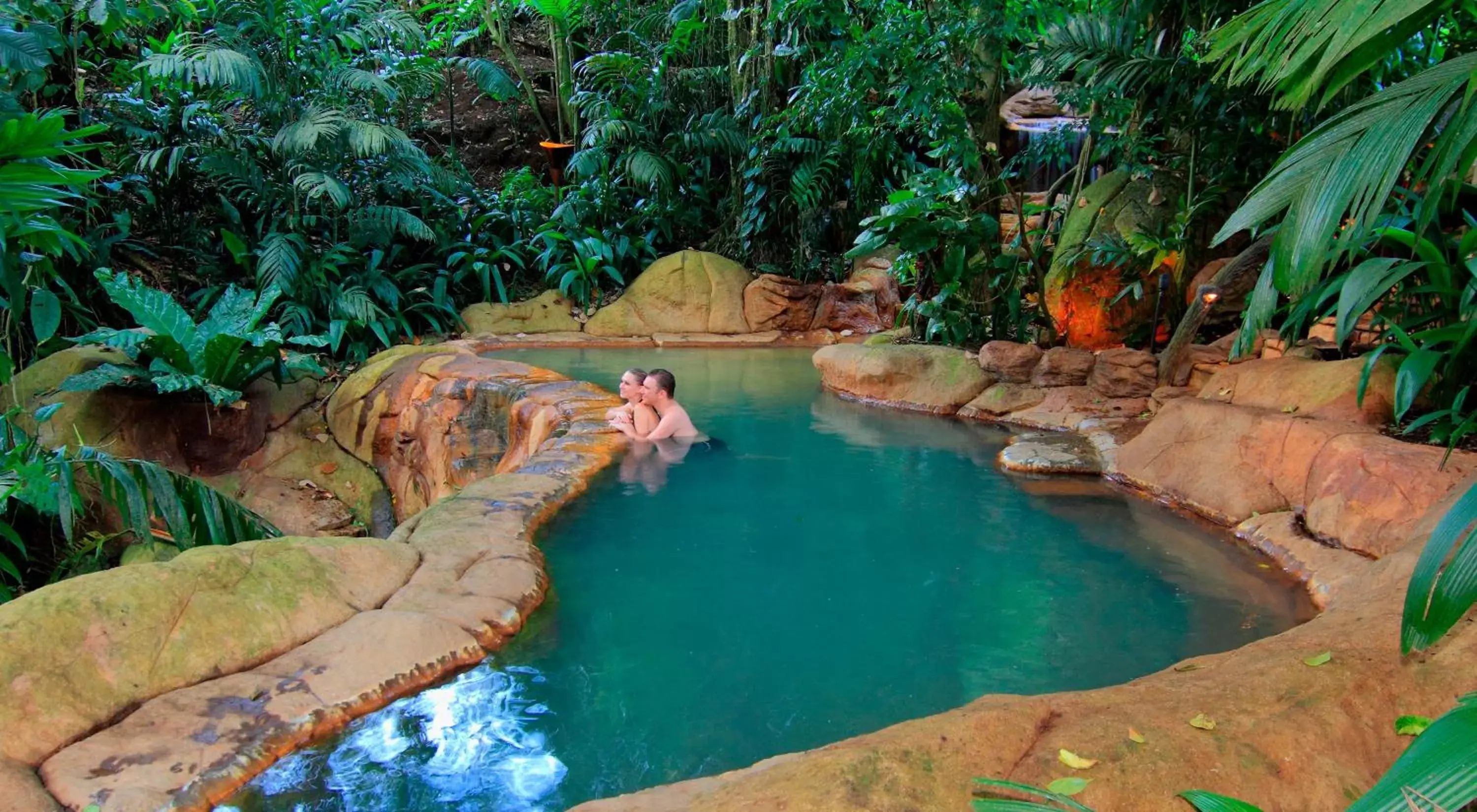 Hot Spring Bath in The Springs Resort & Spa at Arenal