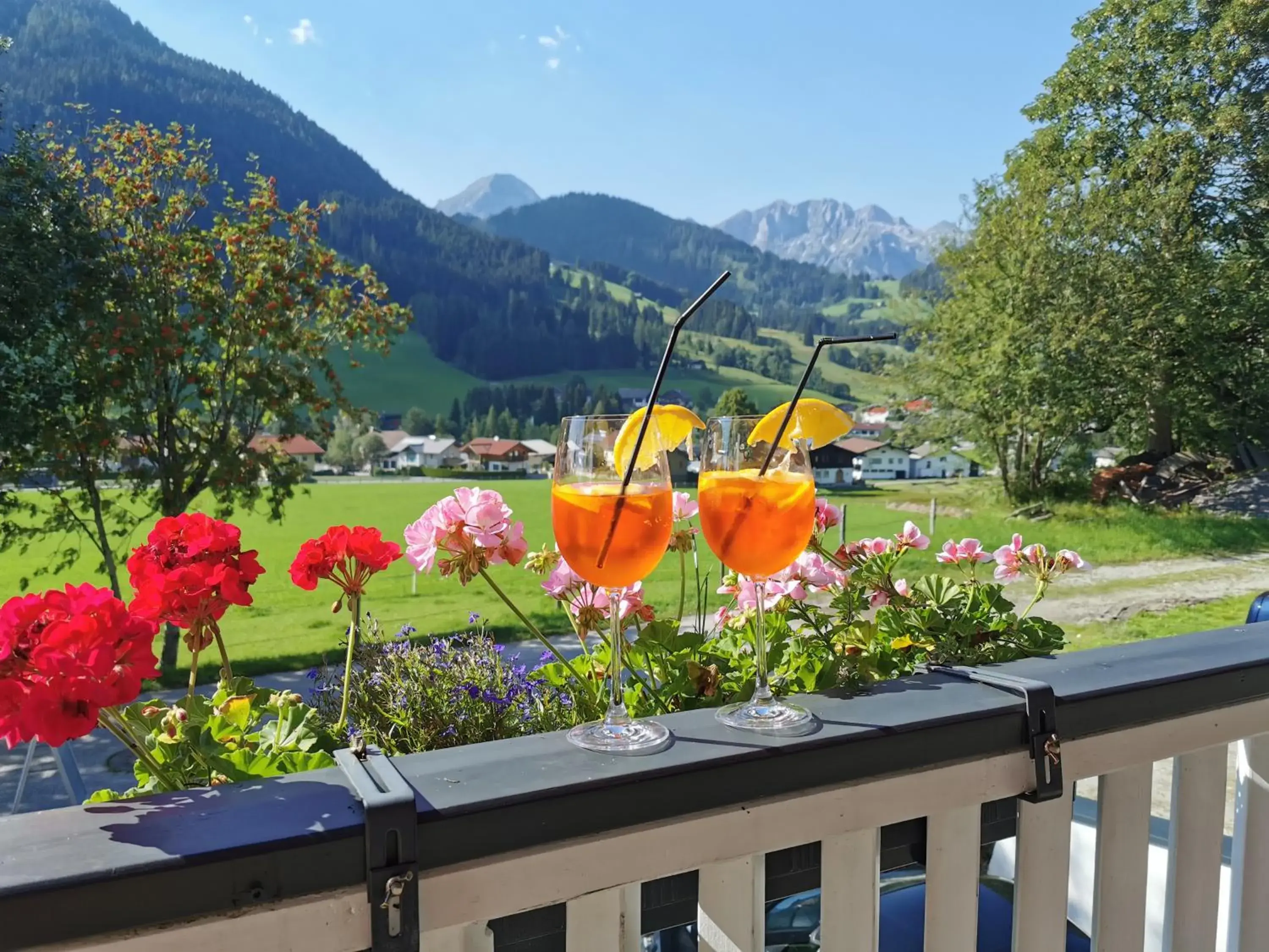 Balcony/Terrace, Mountain View in Alpenhof