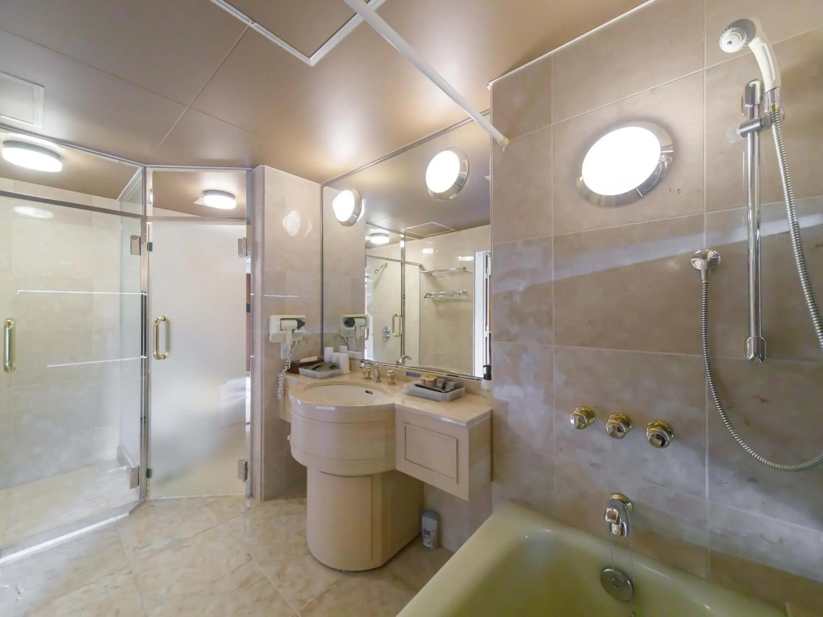 Bathroom in Jozankei View Hotel