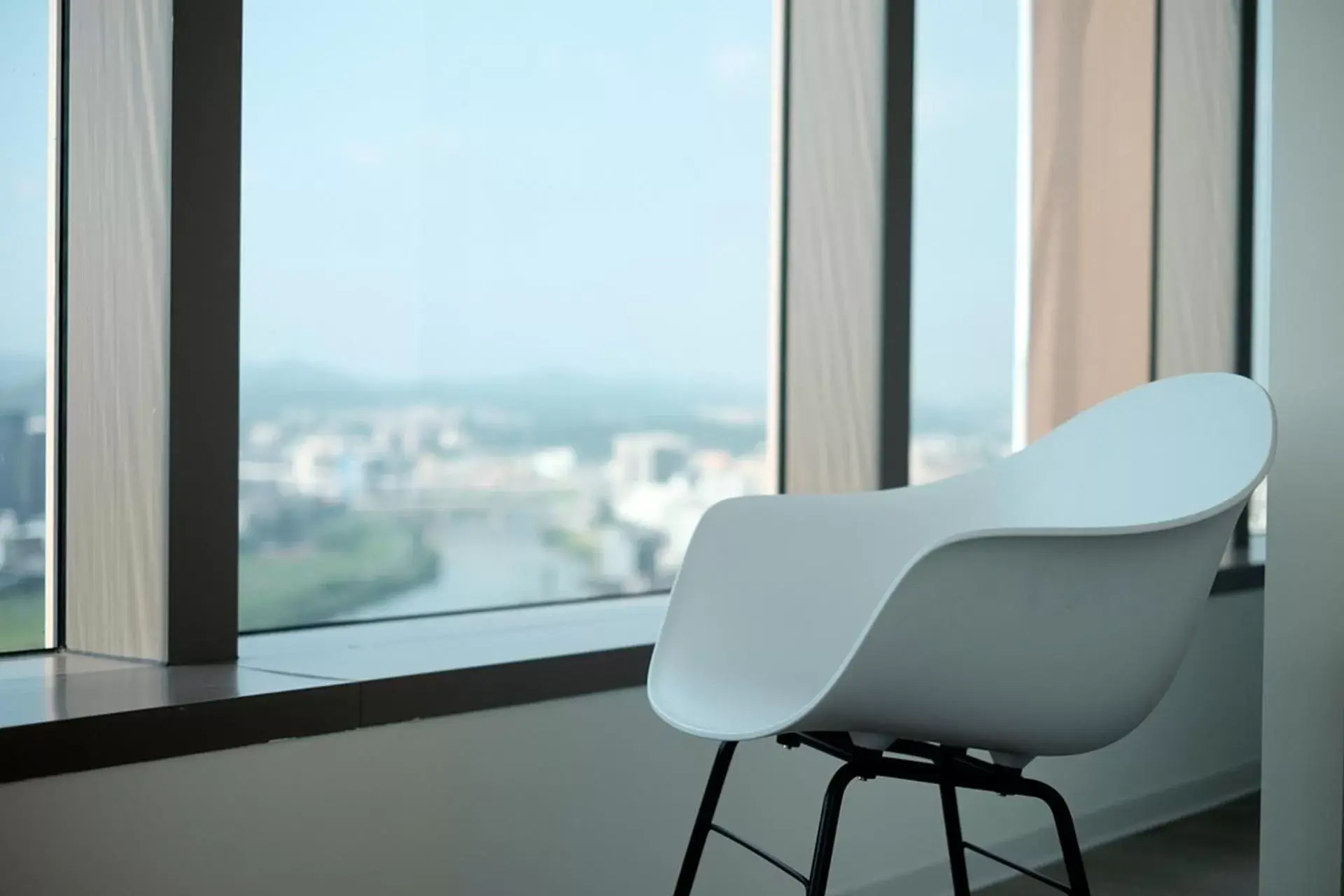 Seating area, Balcony/Terrace in amba Taipei Songshan