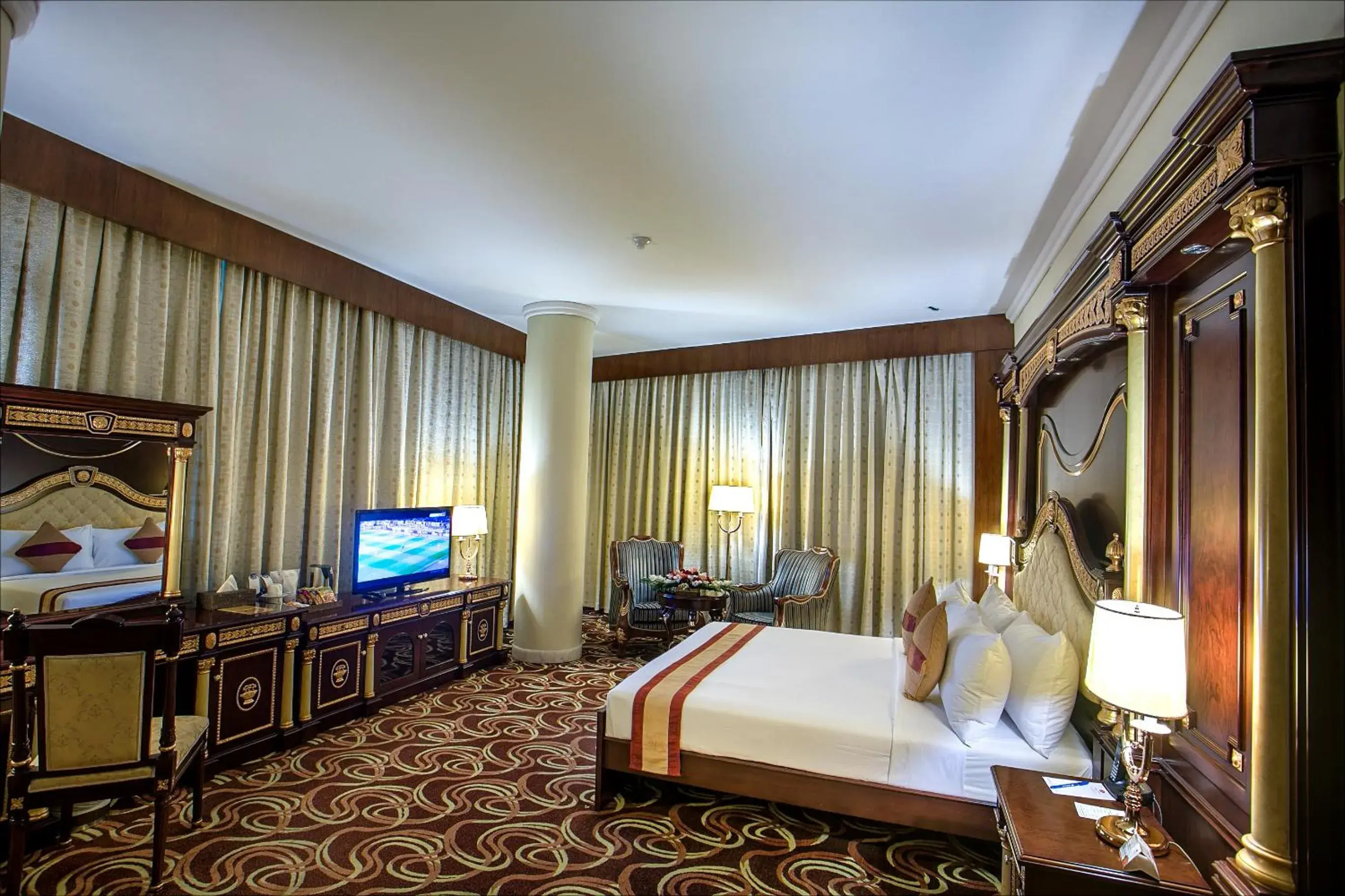 TV and multimedia, Bed in Rose View Hotel