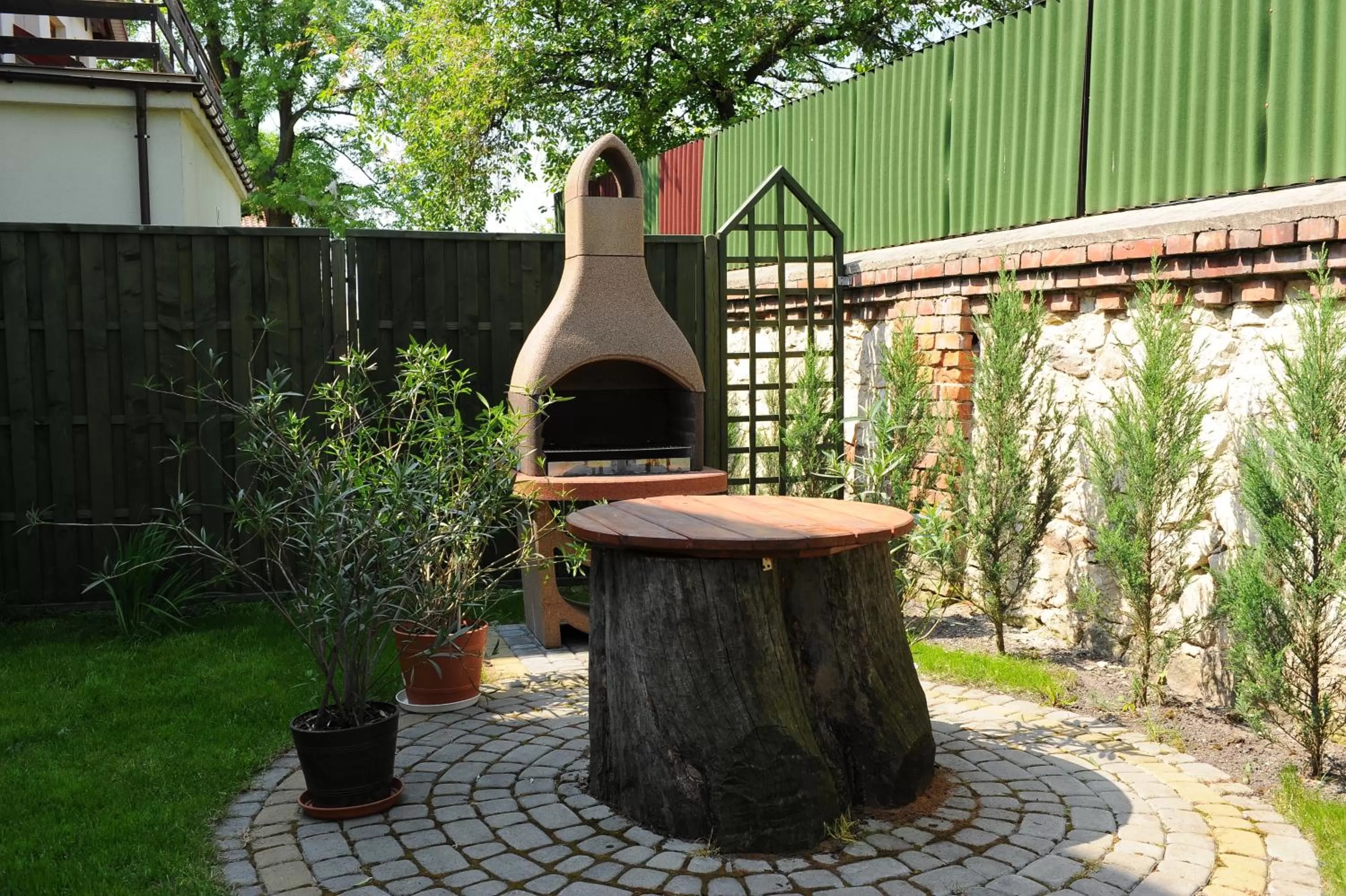 BBQ facilities in Hotel Duet