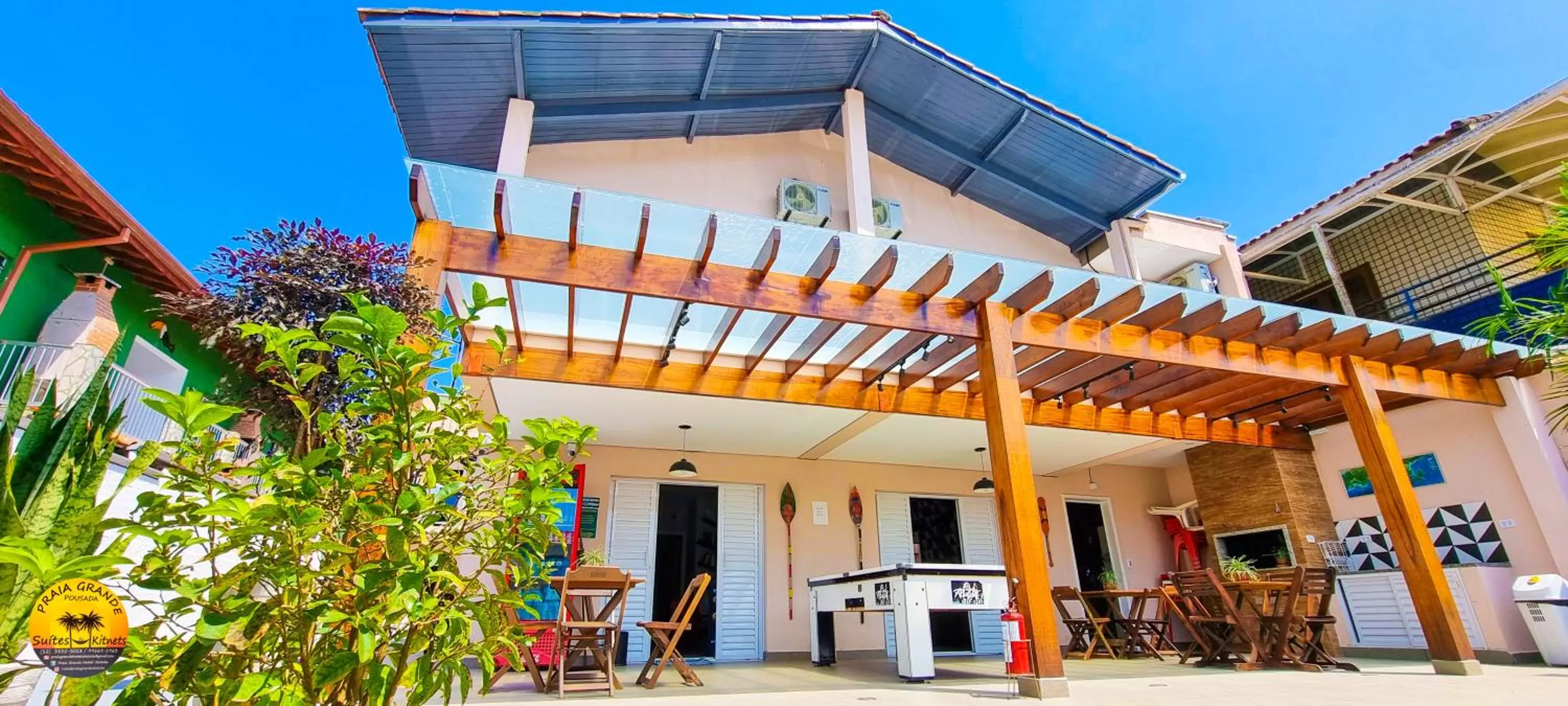 Property building in Pousada Praia Grande