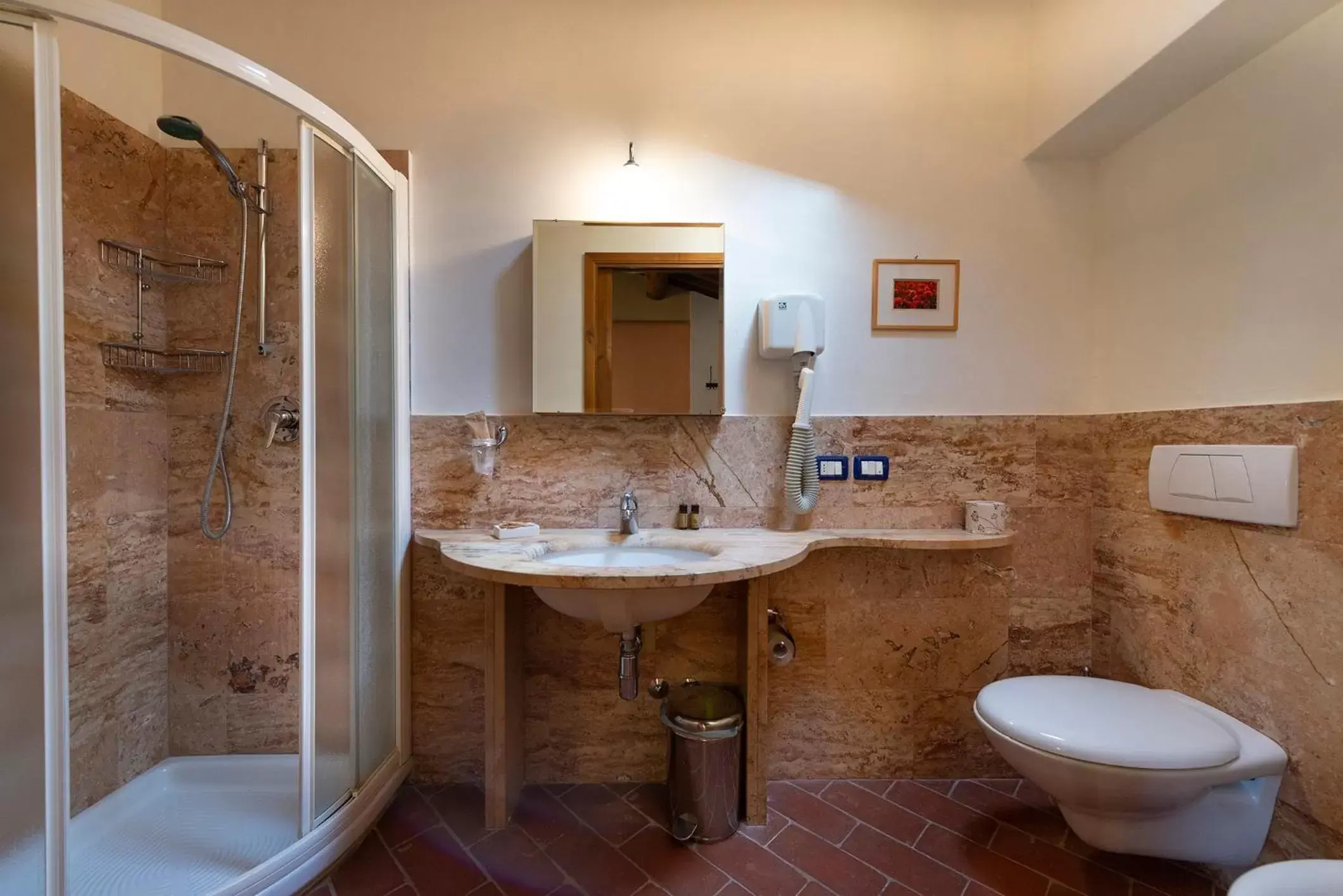 Bathroom in Locanda Vesuna