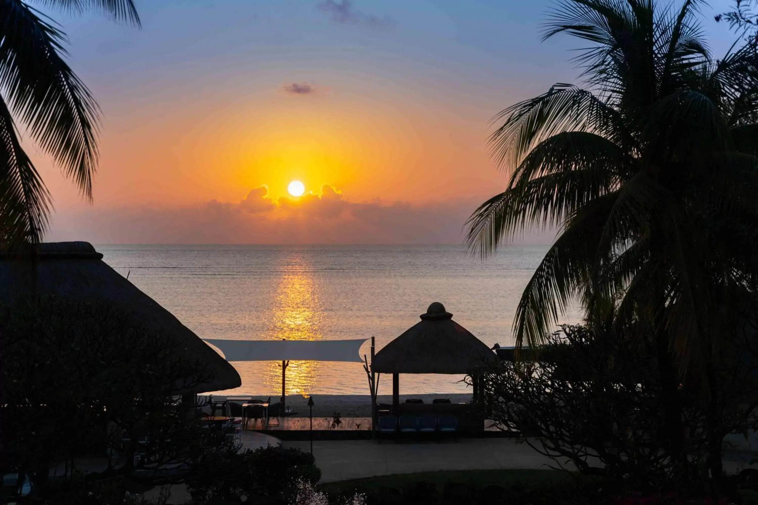 Property building, Sunrise/Sunset in Hilton Mauritius Resort & Spa